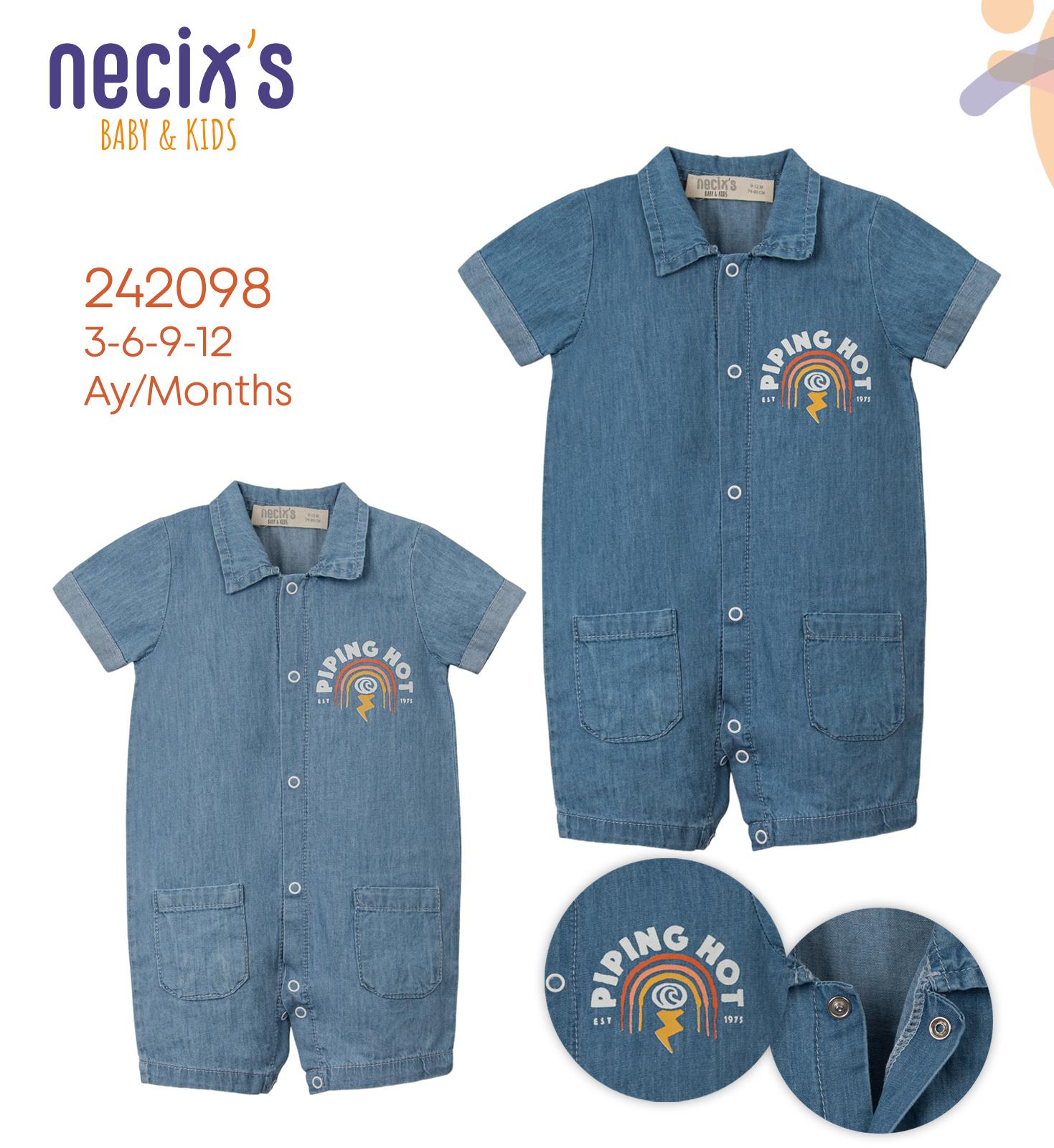 Necix's Malakal Erkek Bebek Kot Tulum