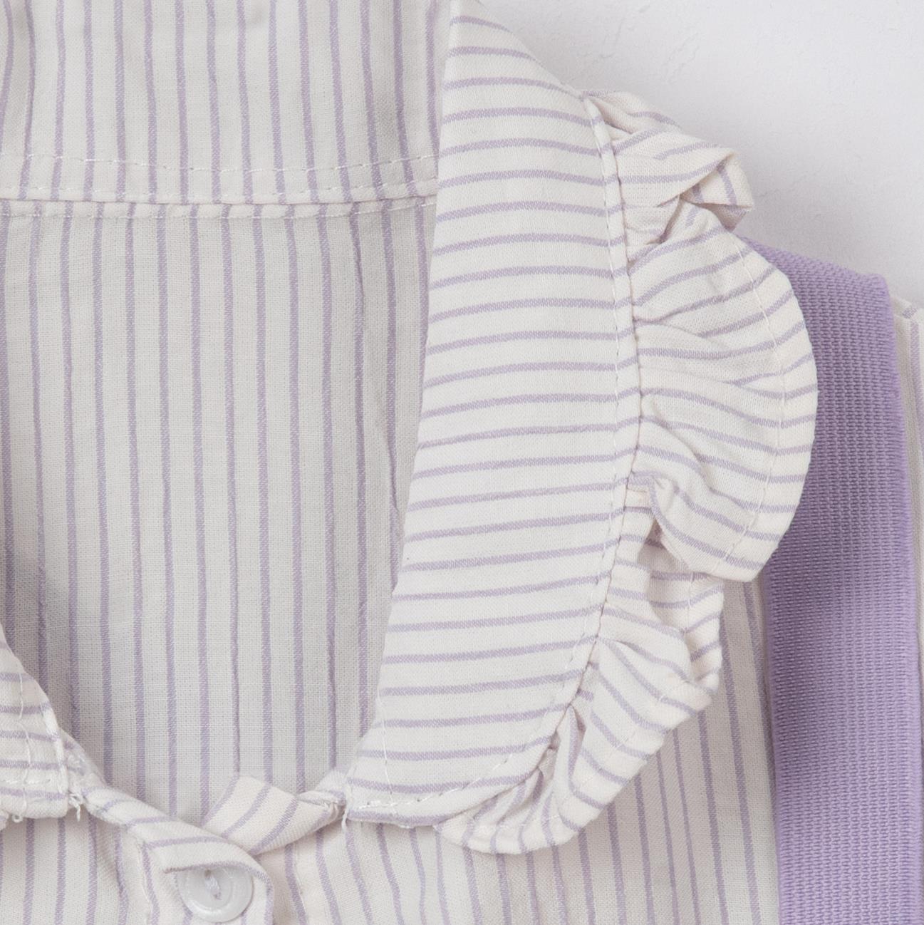 Necix's Malatya Kotlu Salopetli Kız Bebek İkili Takım