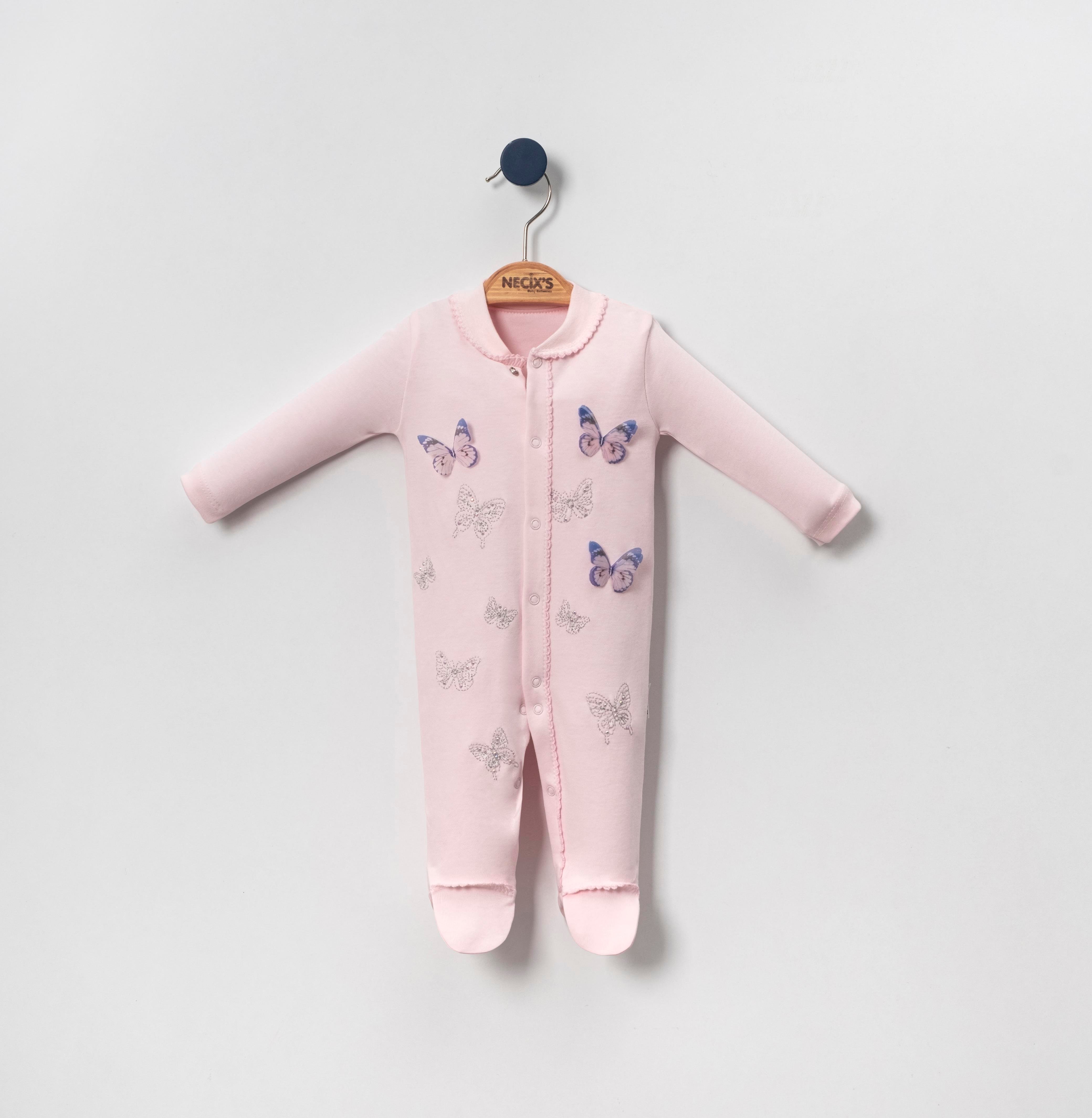 Necix's Malta Kız Bebek Taşlı Tulum