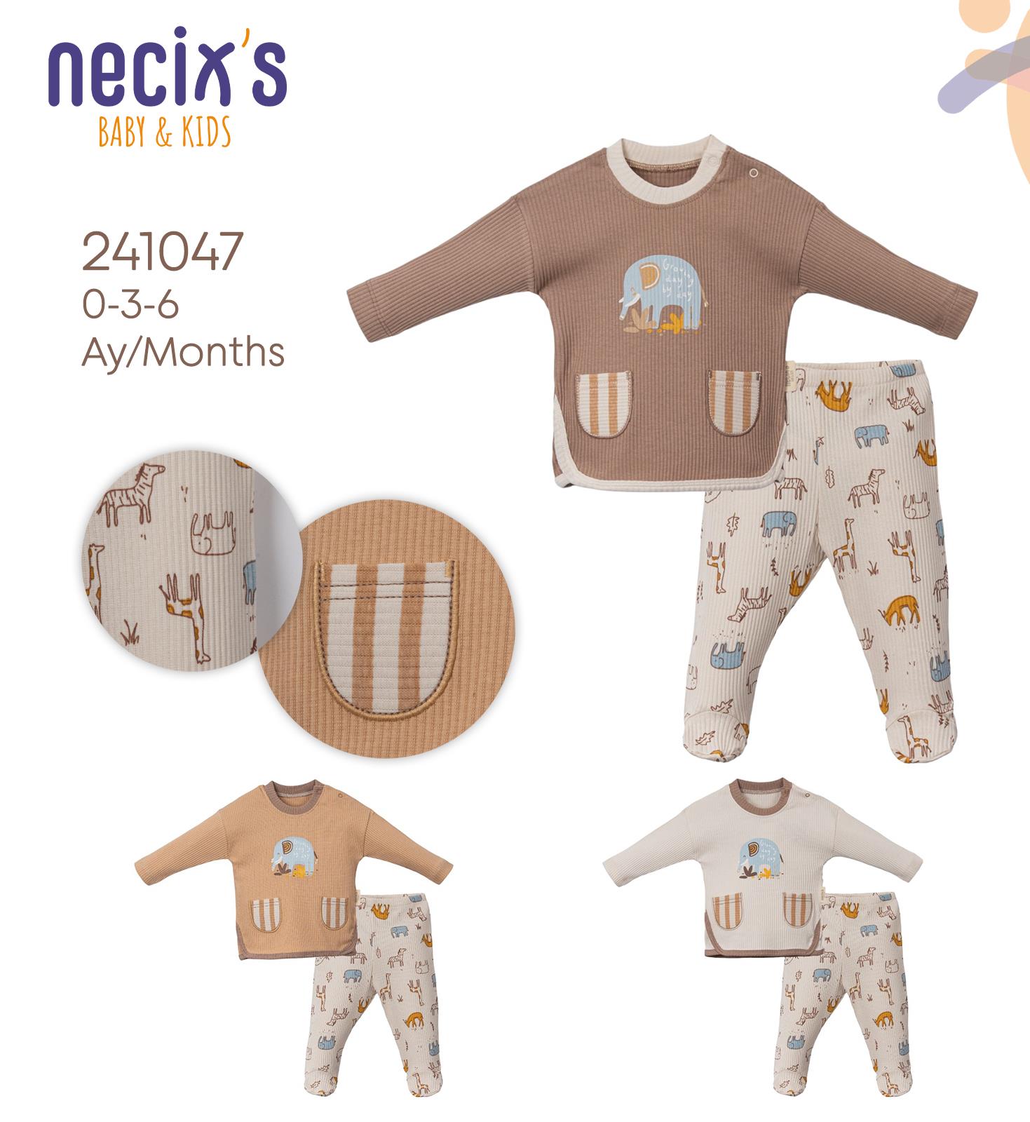 Necix's Mandora Patikl Erkek Bebek İkili Takım