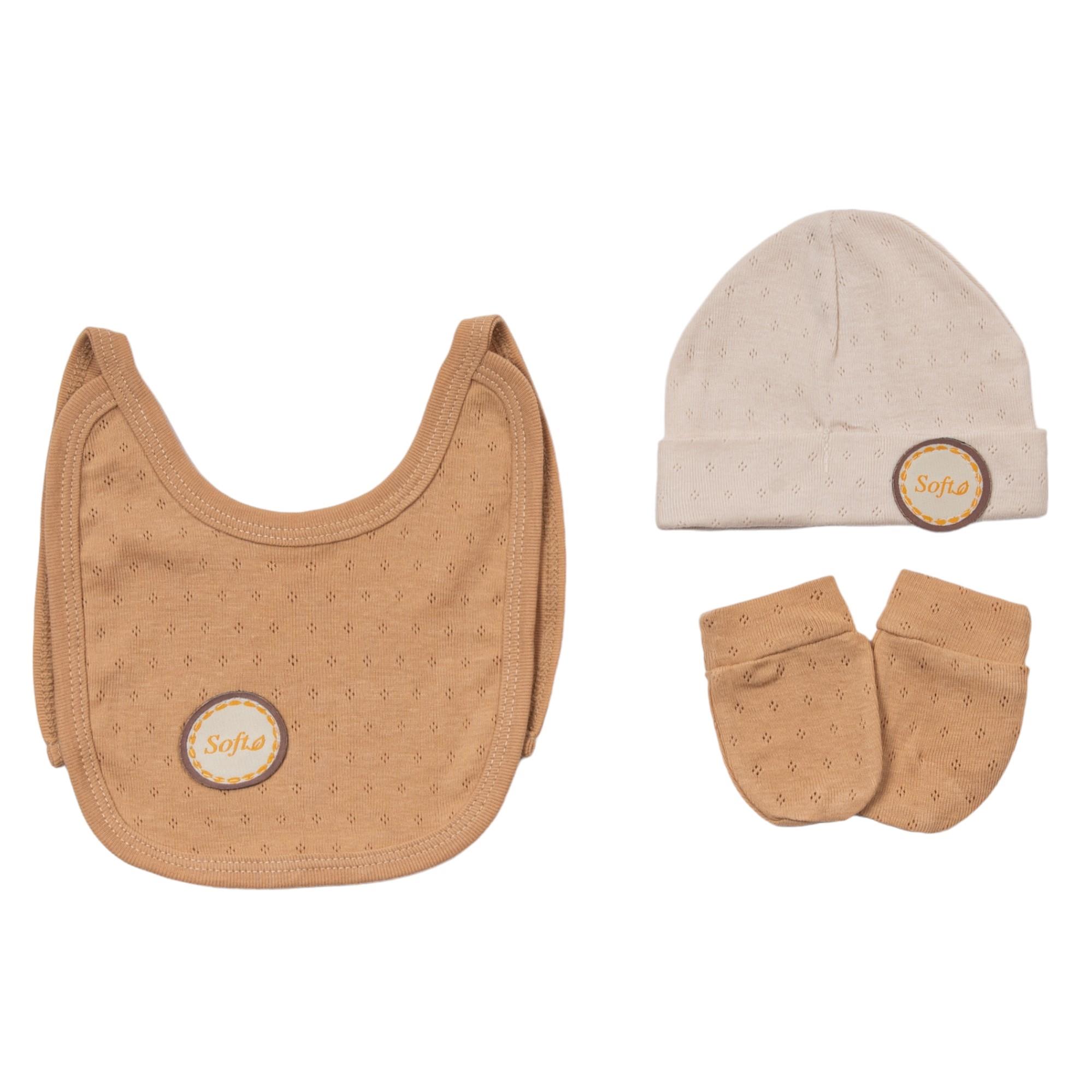 Necix's Melbourne Soft Erkek Bebek Hastane Çıkışı Beşli Set