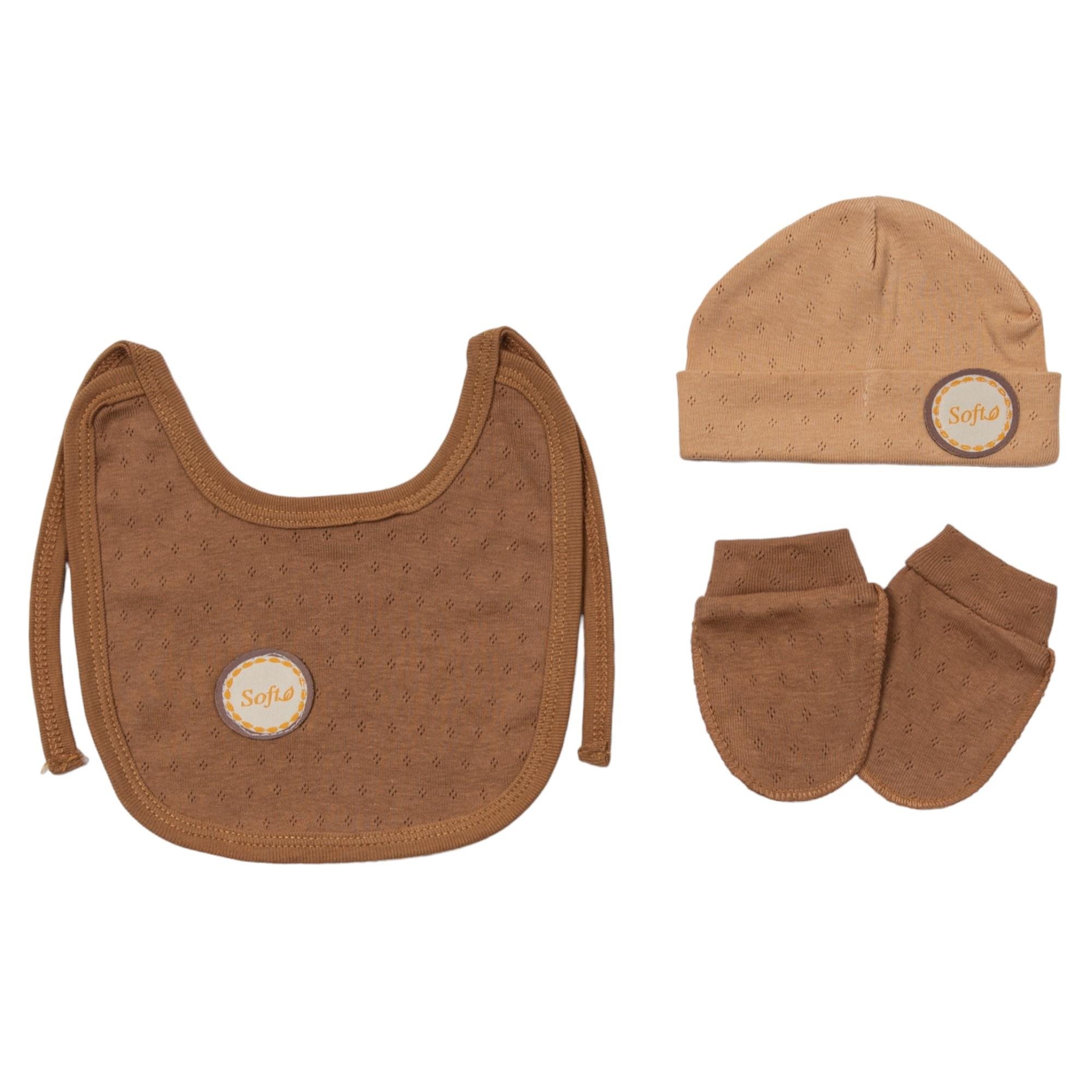 Necix's Melbourne Soft Erkek Bebek Hastane Çıkışı Beşli Set