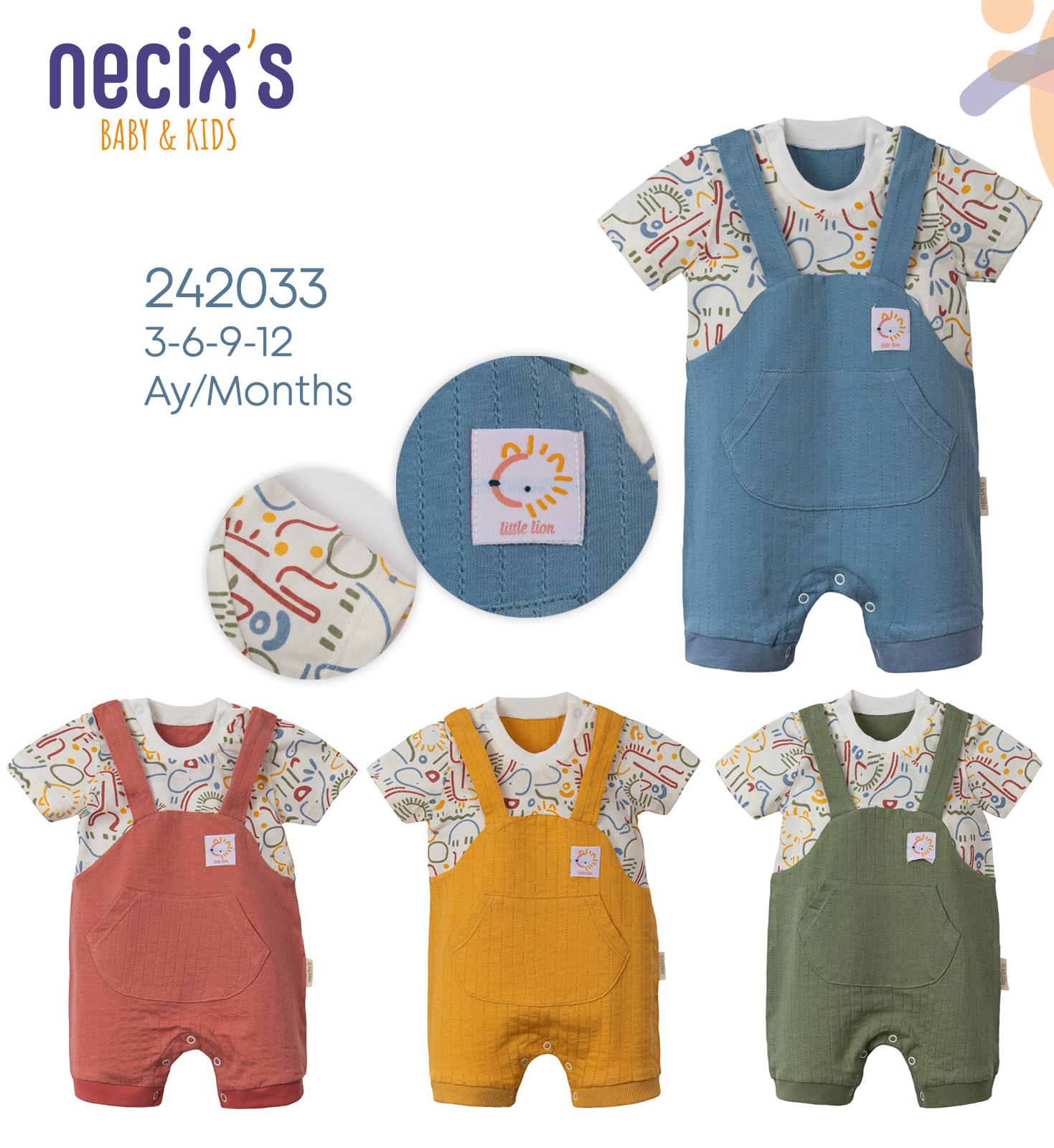 Necix's Mende Erkek Bebek Slopetli Tulum