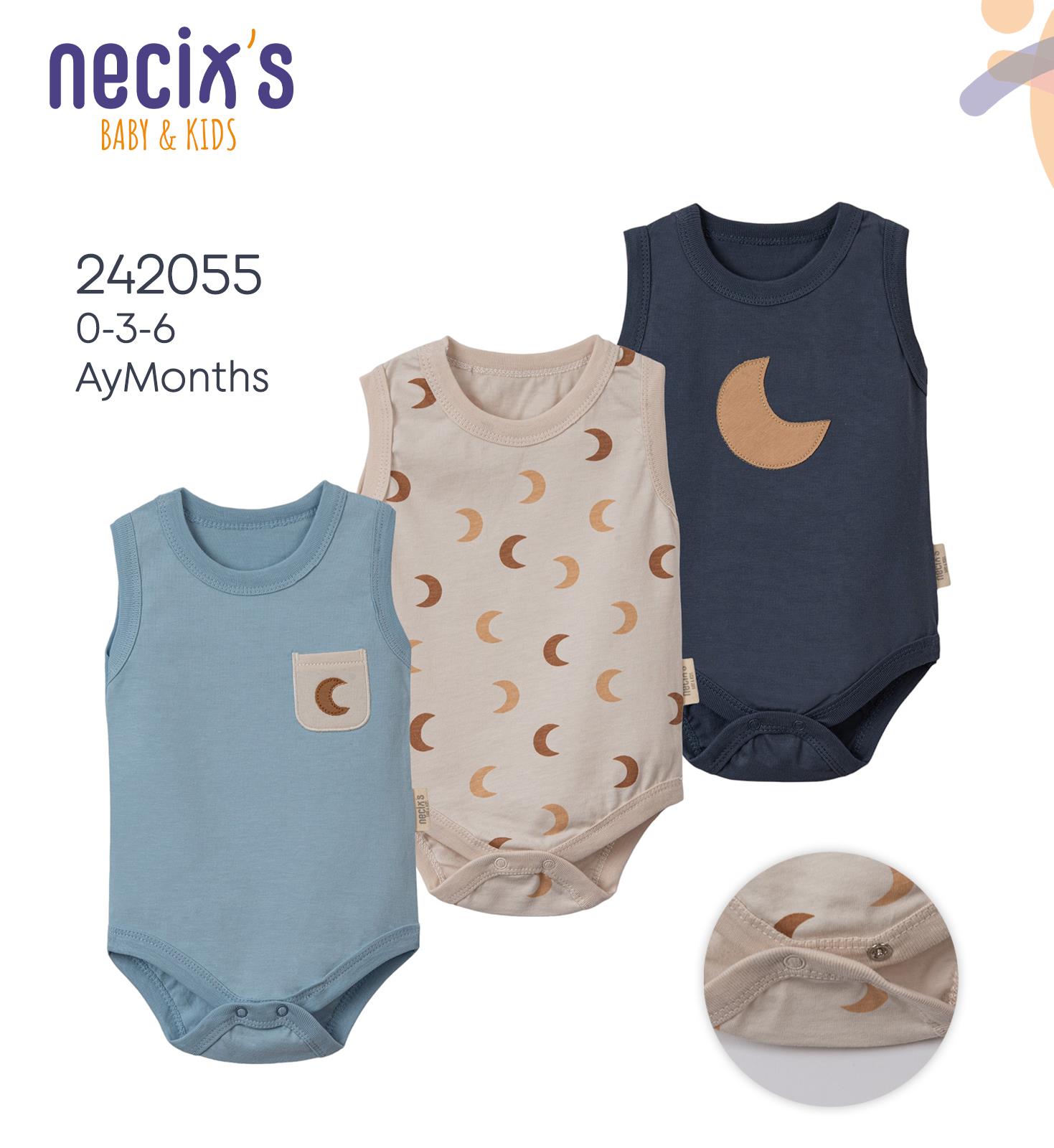 Necix's Mercedes Erkek Bebek Üçlü Tek Boy Badi