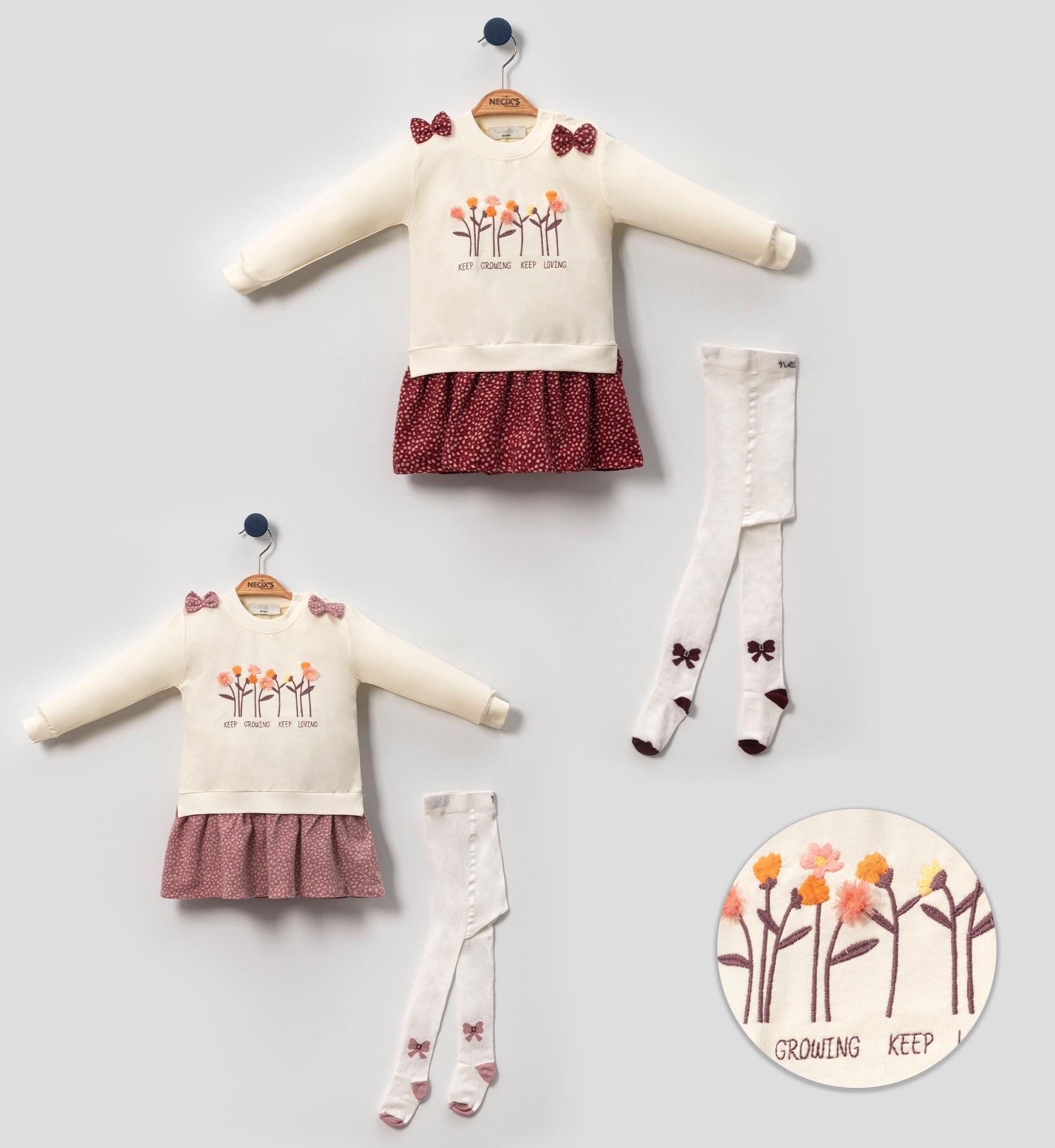 Necix's Milano Kız Çocuk Özgün Elbise