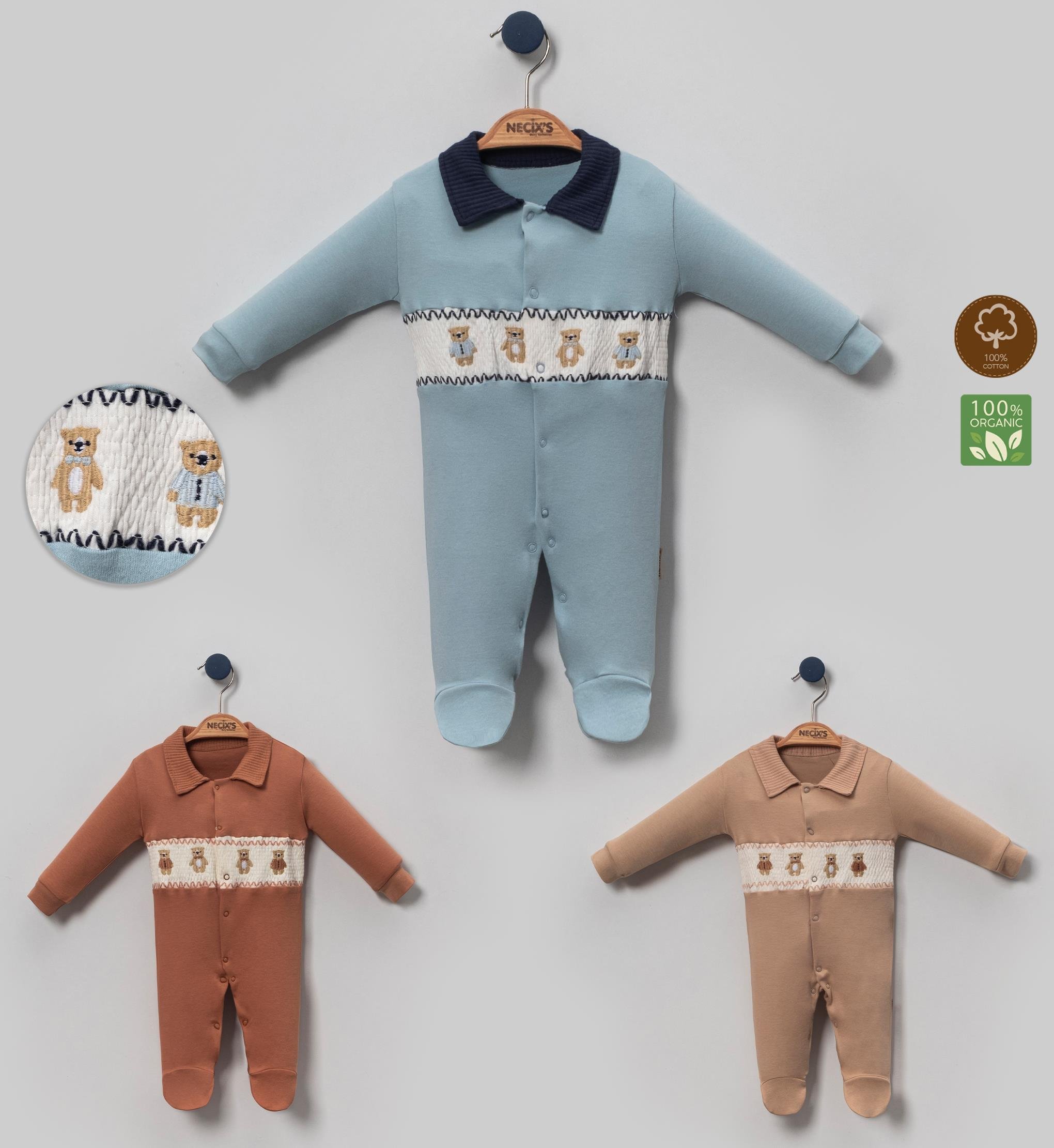 Necix's Montreal Kız Bebek Soft Tulum