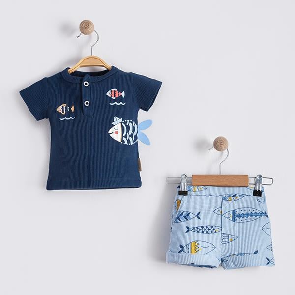 NECİXS MY HOME SEA ERKEK BEBEK 6/24 AY TAKIM