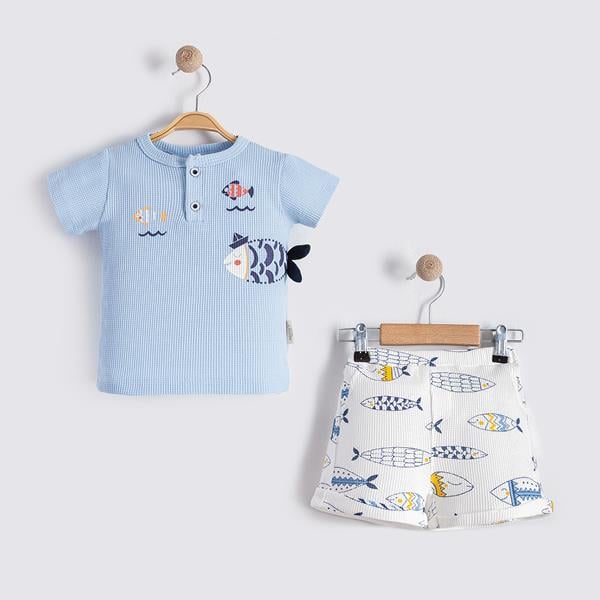NECİXS MY HOME SEA ERKEK BEBEK 6/24 AY TAKIM