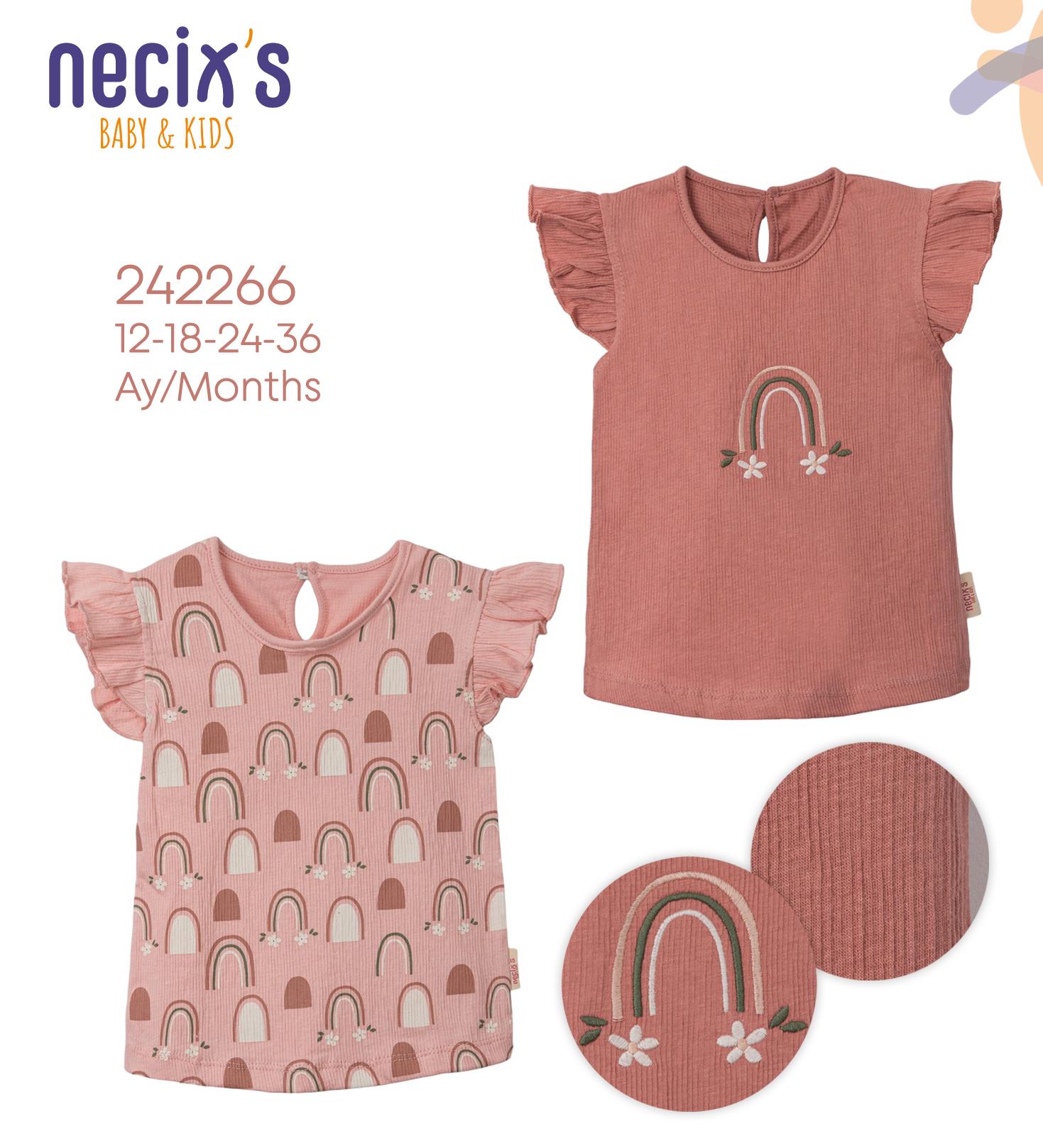 Necix's Nakuru Kız Bebek İkili Tek Üst