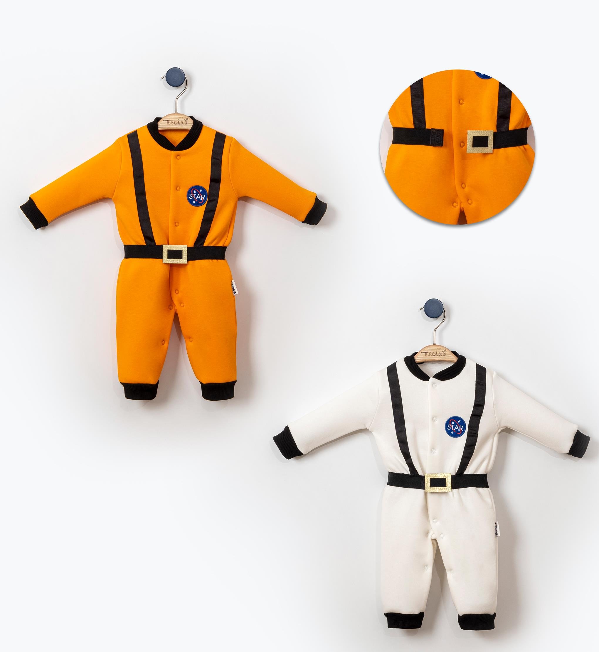 Necix's Nasa Kostüm Erkek Bebek Tulum