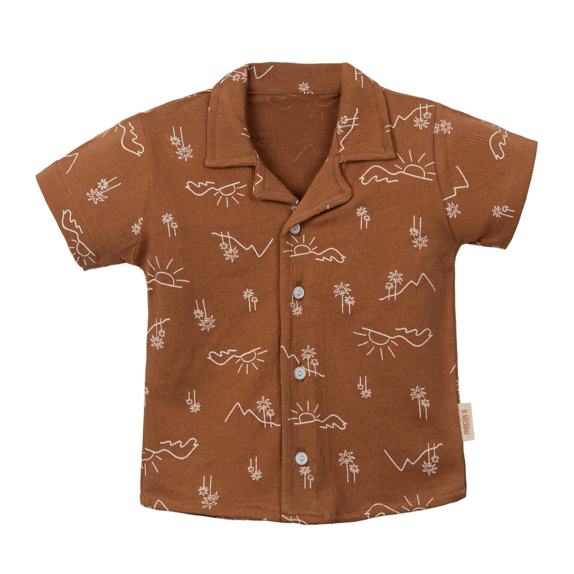 Necix's Nephi Erkek Çocuk Gömlekli İkili Takım