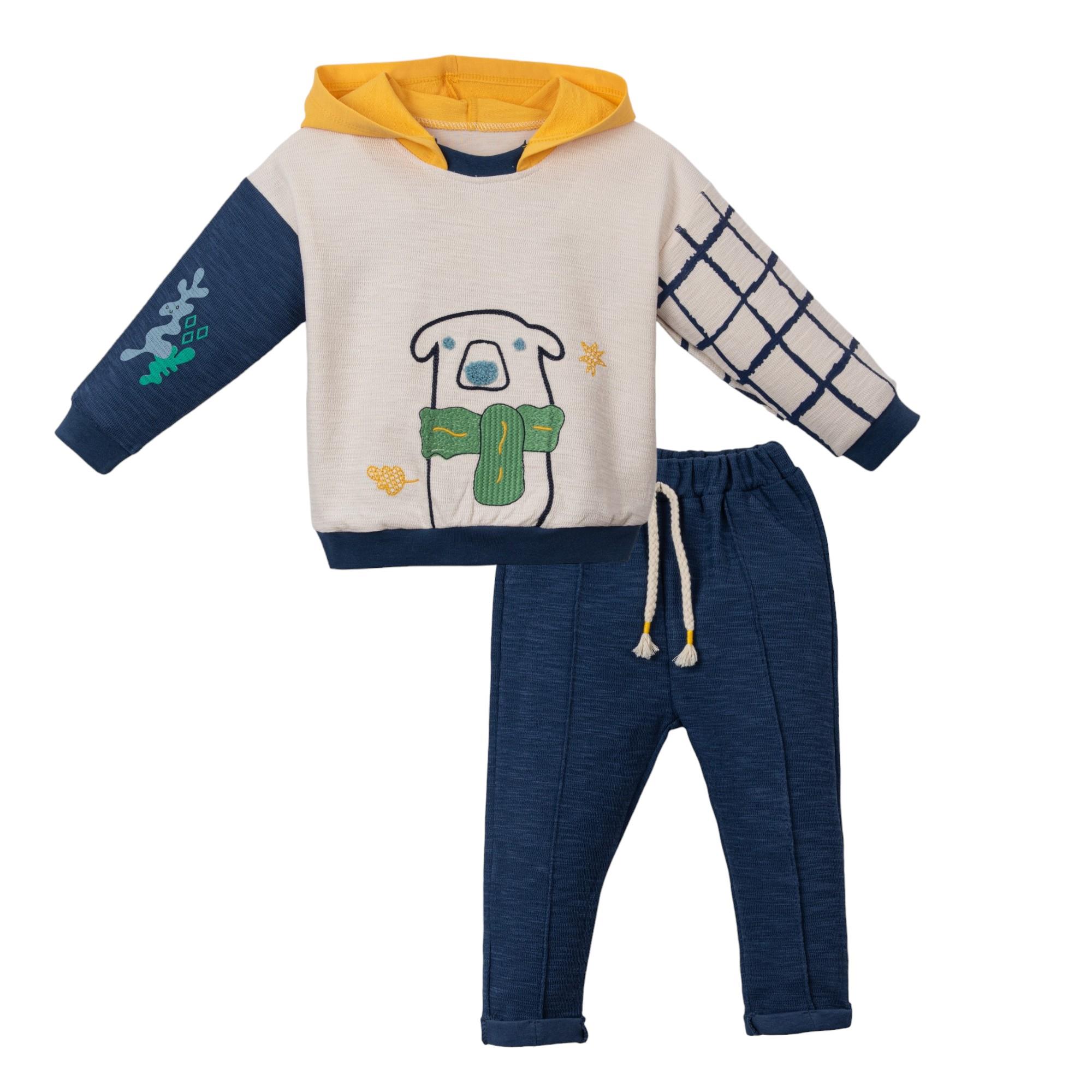 Necix's New Haven Kapşonlu Erkek Bebek İkili Takım