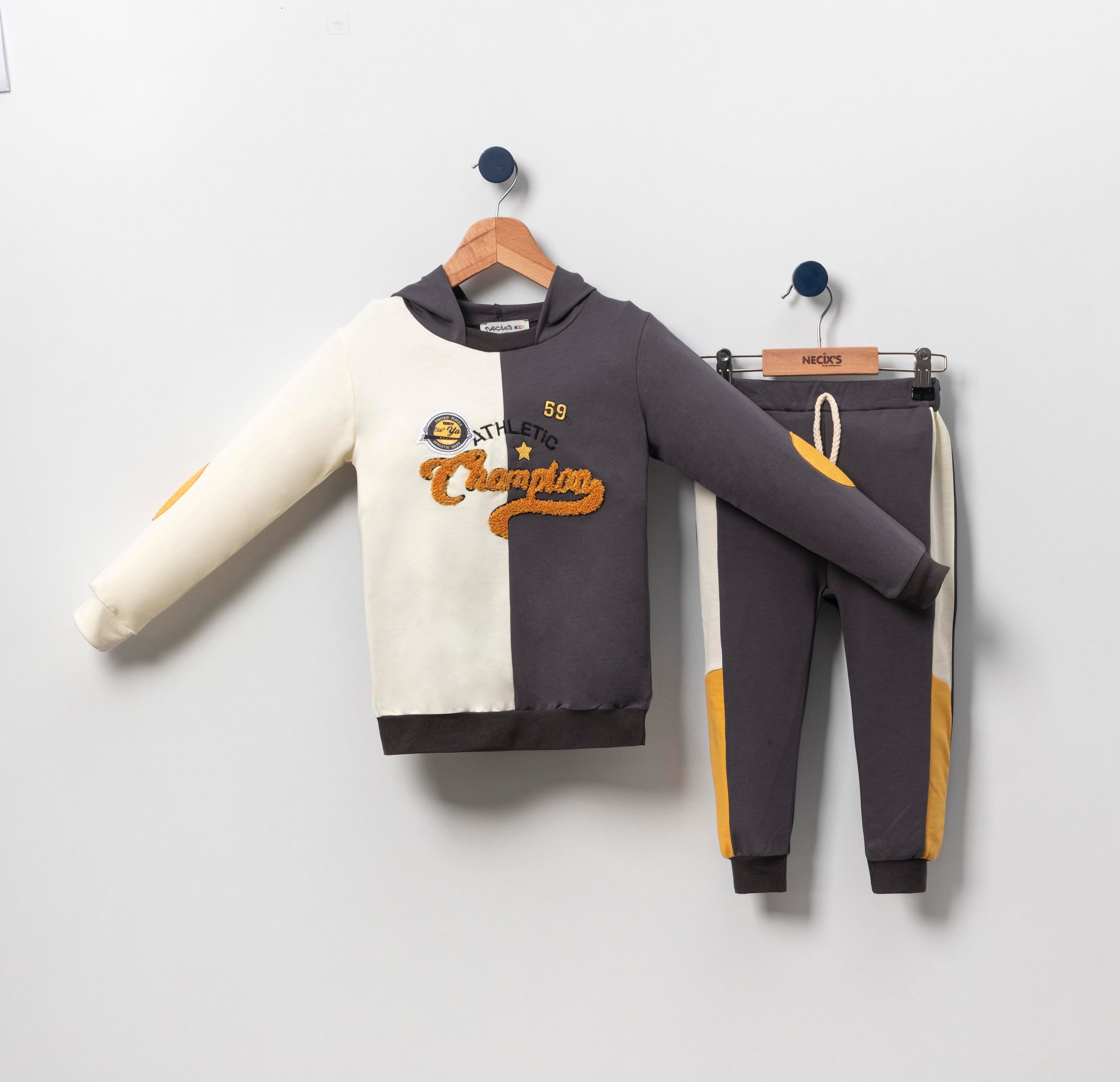 Necix's Newyork Kapüşonlu Kız Bebek İkili Takım