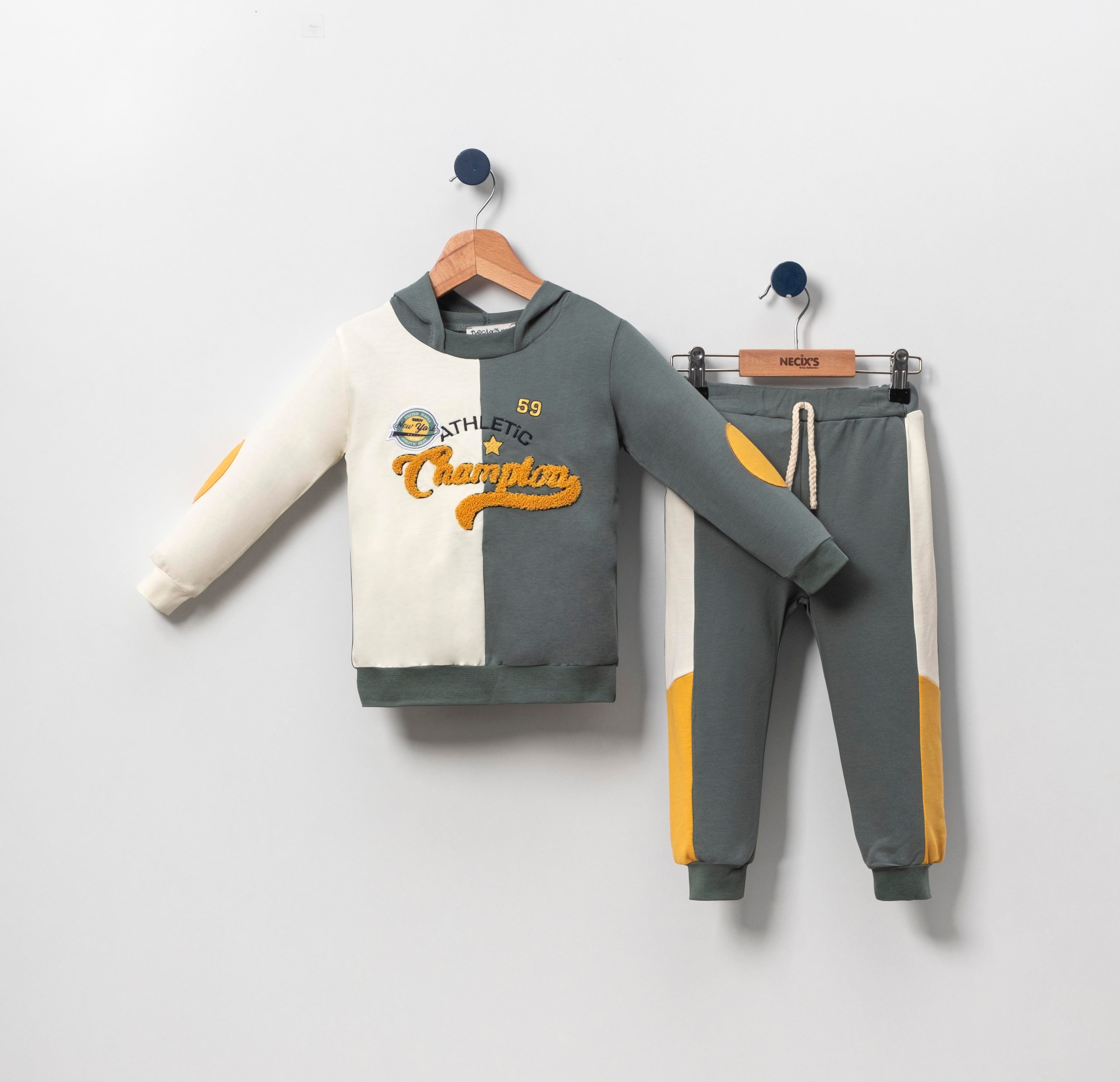 Necix's Newyork Kapüşonlu Kız Bebek İkili Takım