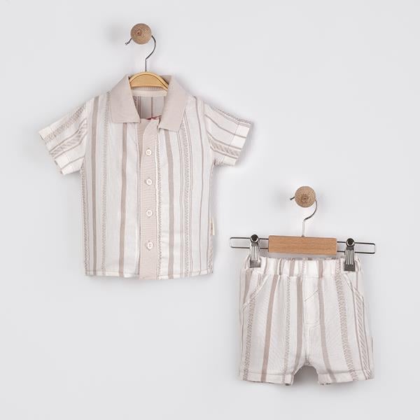 NECİXS ÖRGÜ PATLI GÖMLEKLİ 2 Lİ TAKIM