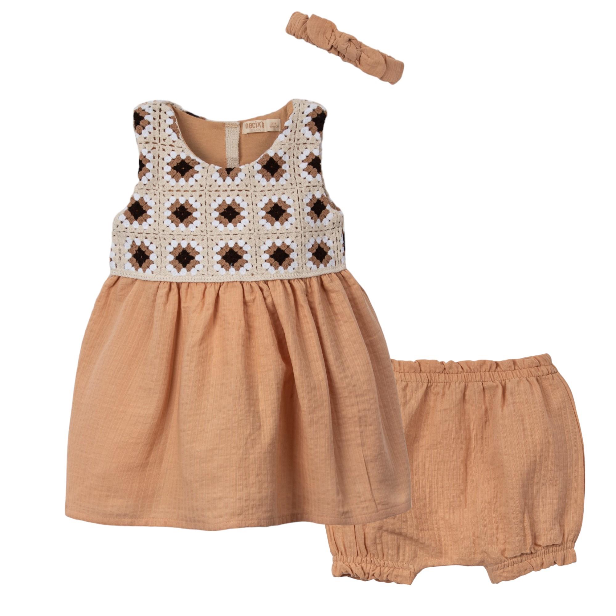 Necix's Örgülü Kız Çocuk Elbise