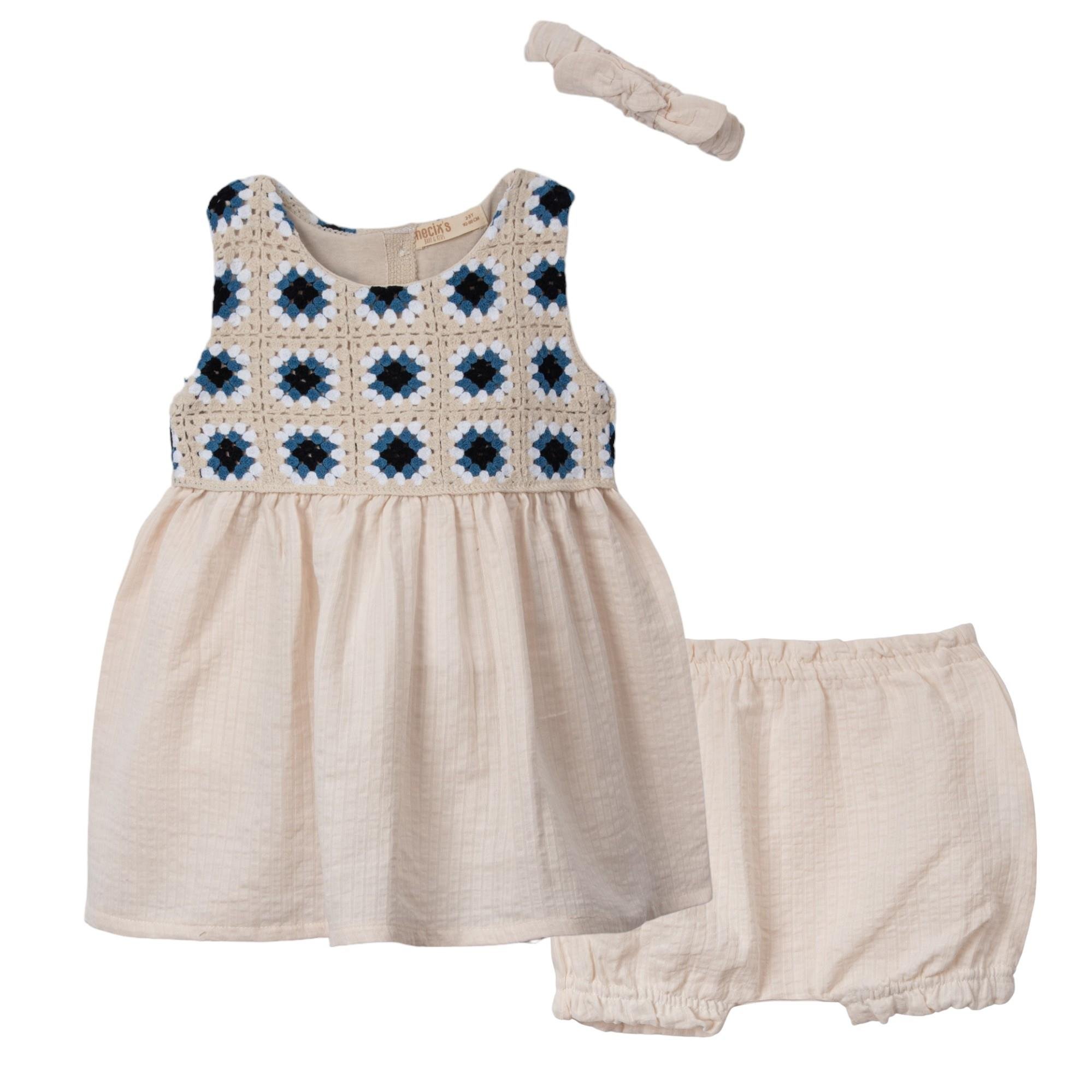 Necix's Örgülü Kız Çocuk Elbise