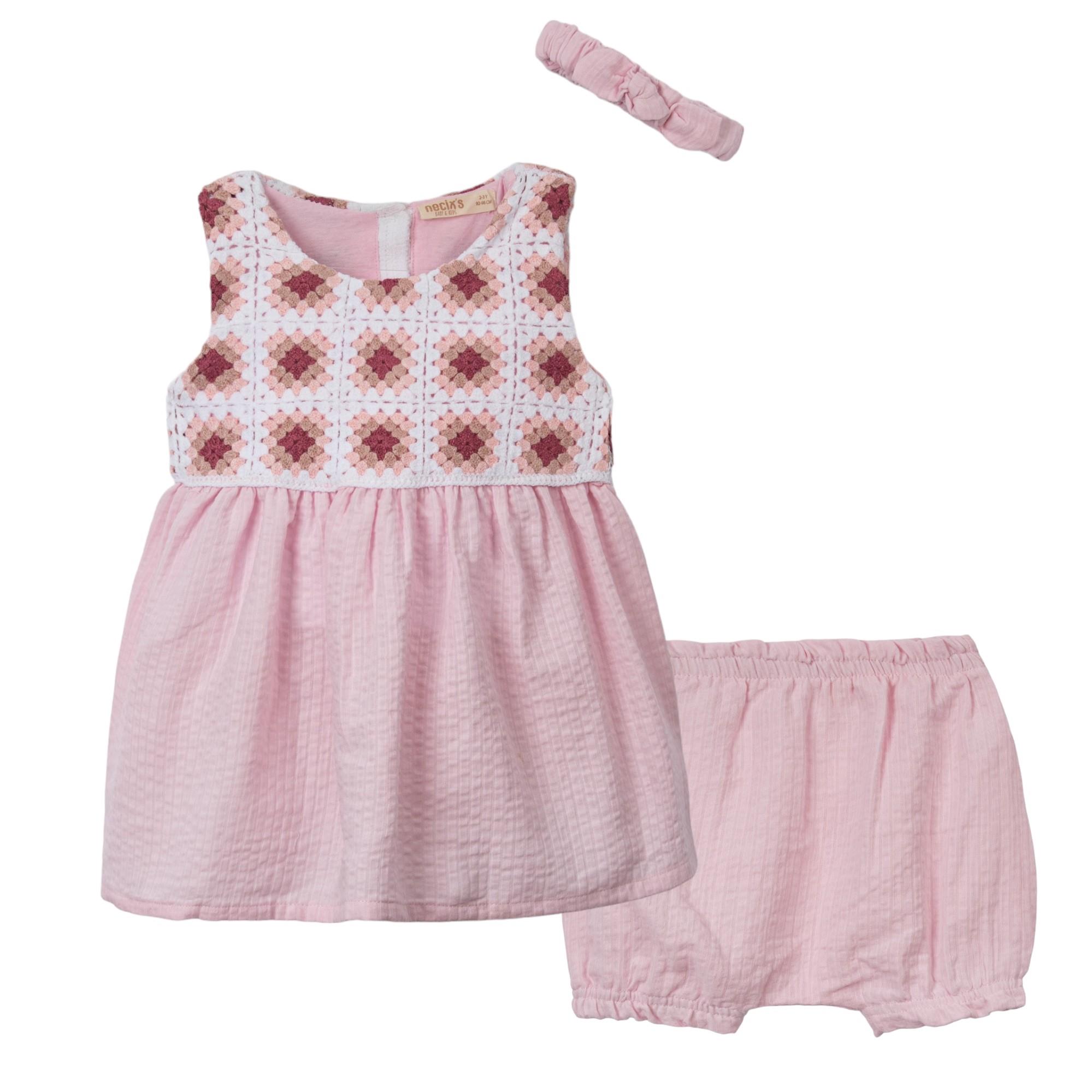 Necix's Örgülü Kız Çocuk Elbise