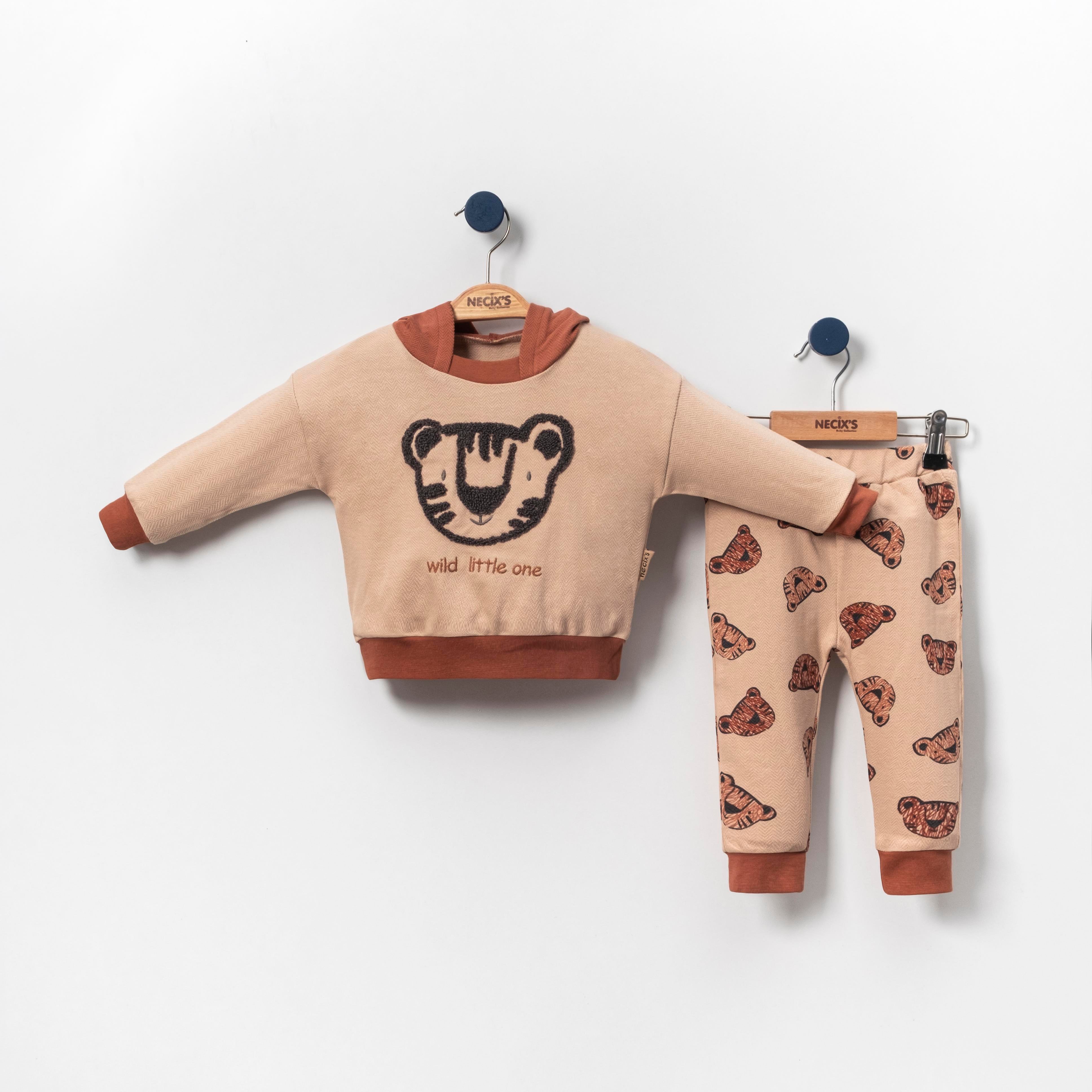 Necix's Pekin Figürlü Kız Bebek İkili Takım