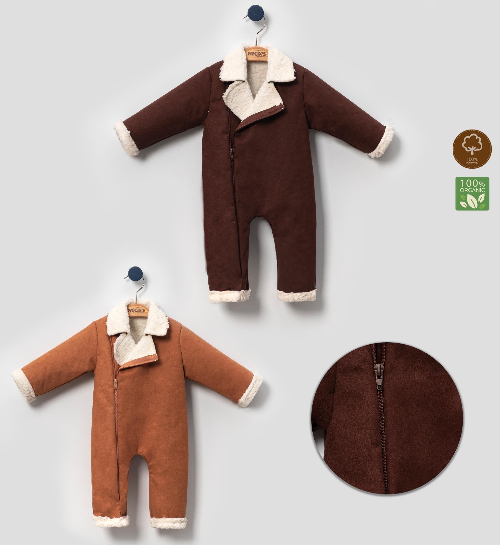 Necix's Petersburg Kız Bebek Fermuarlı Tulum