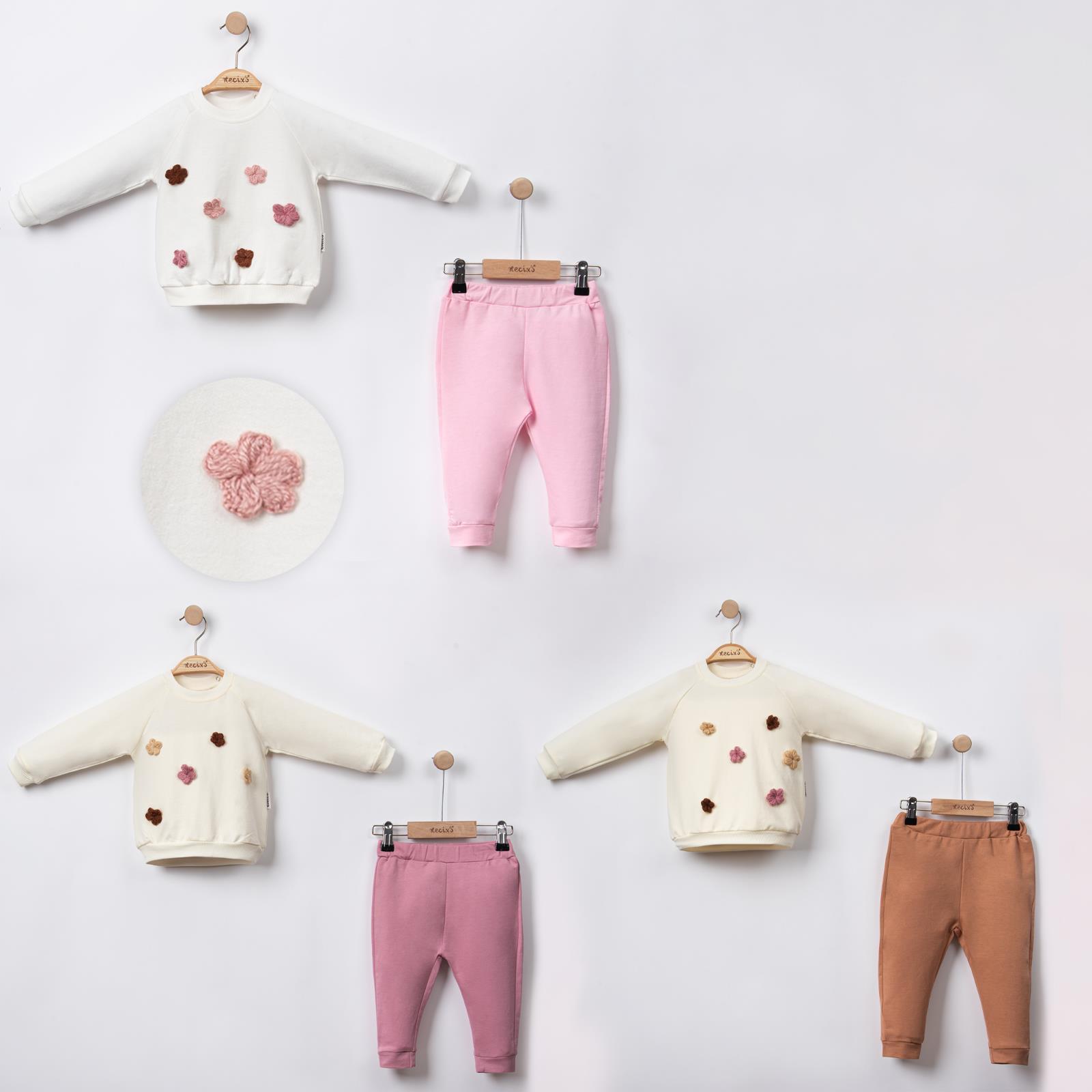 Necix's Pune Kız Bebek Özgün İkili Takım