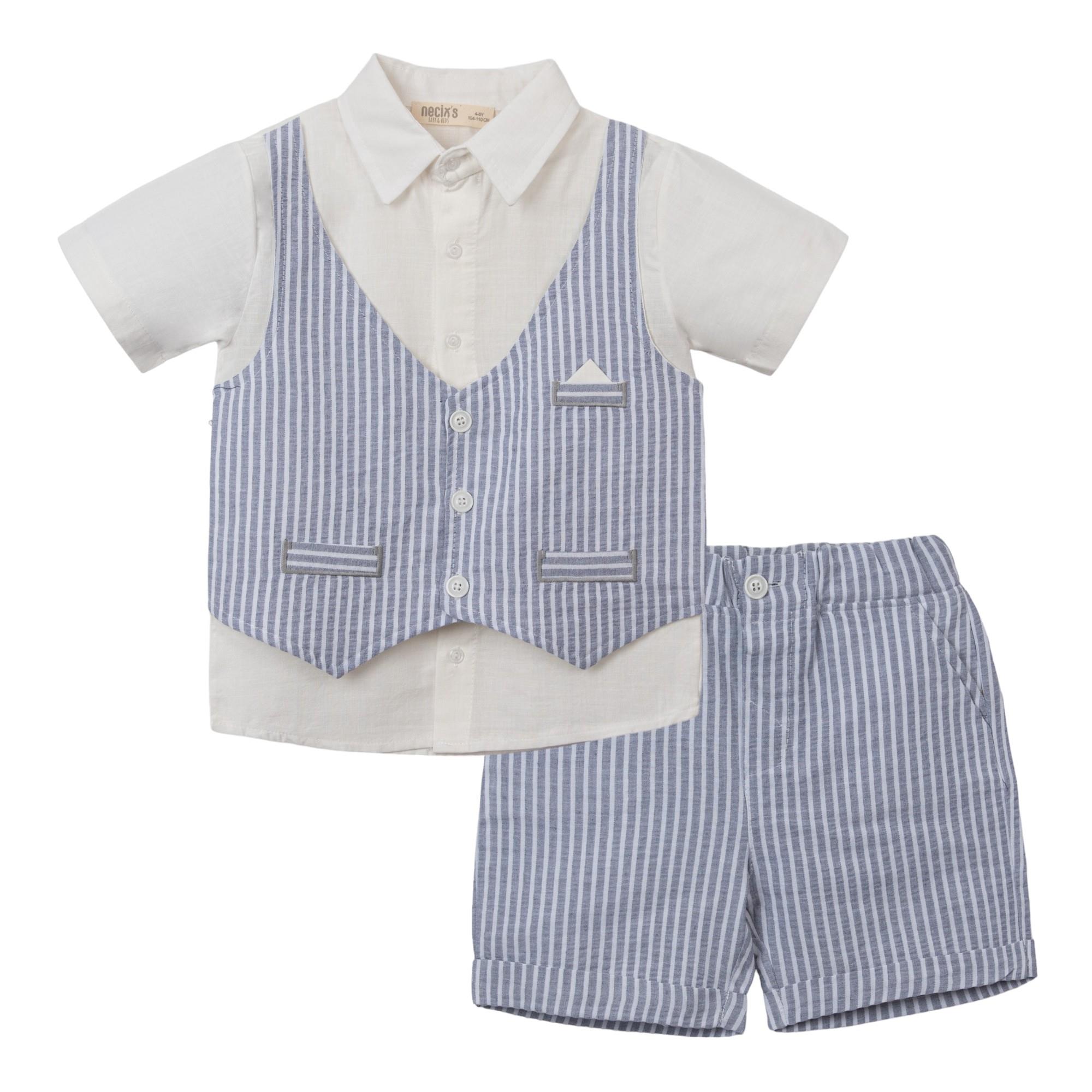 Necix's Rakanda Yelekli Erkek Çocuk İkili Takım