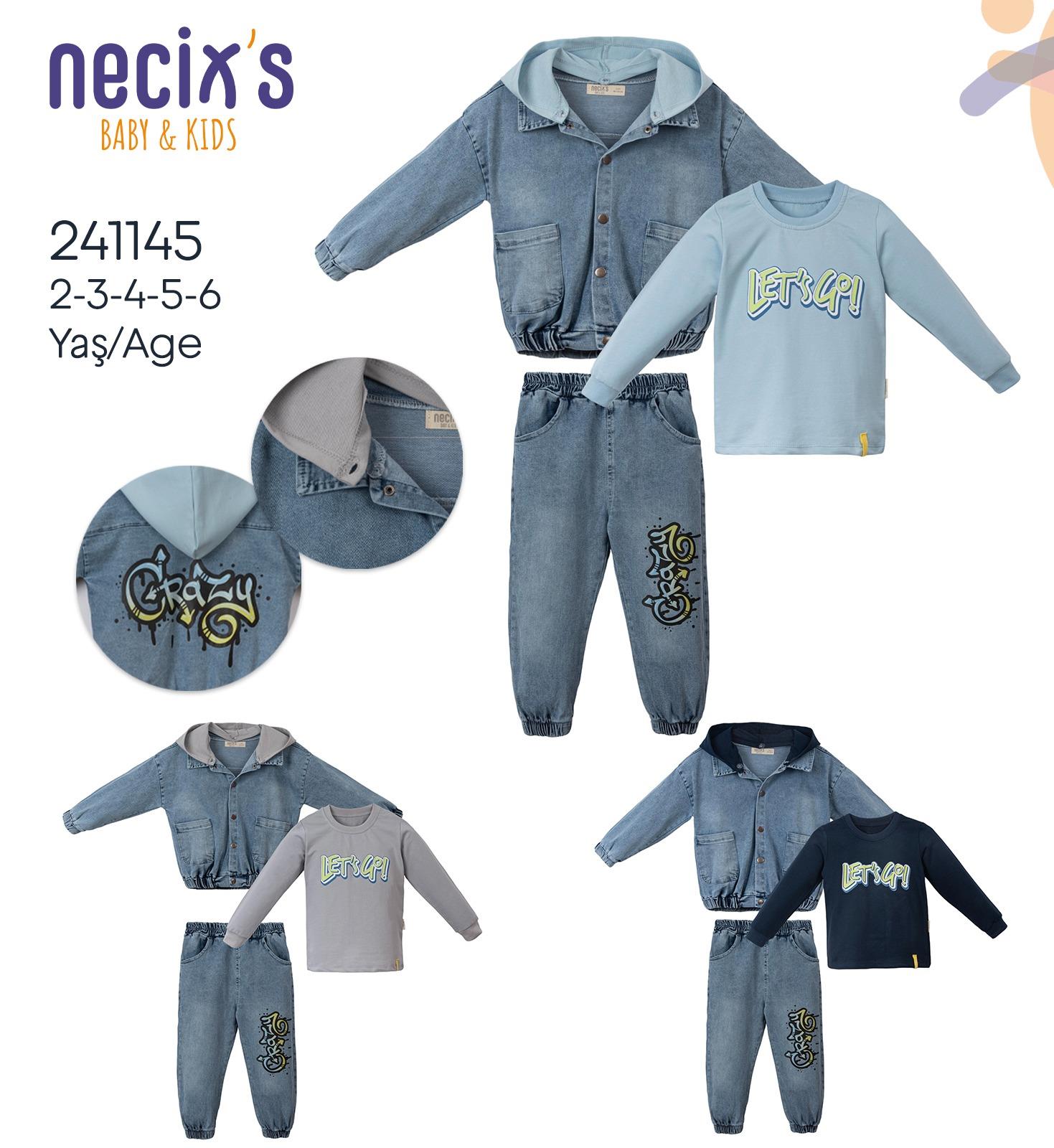 Necix's Rampart Erkek Çocuk Üçlü Takım