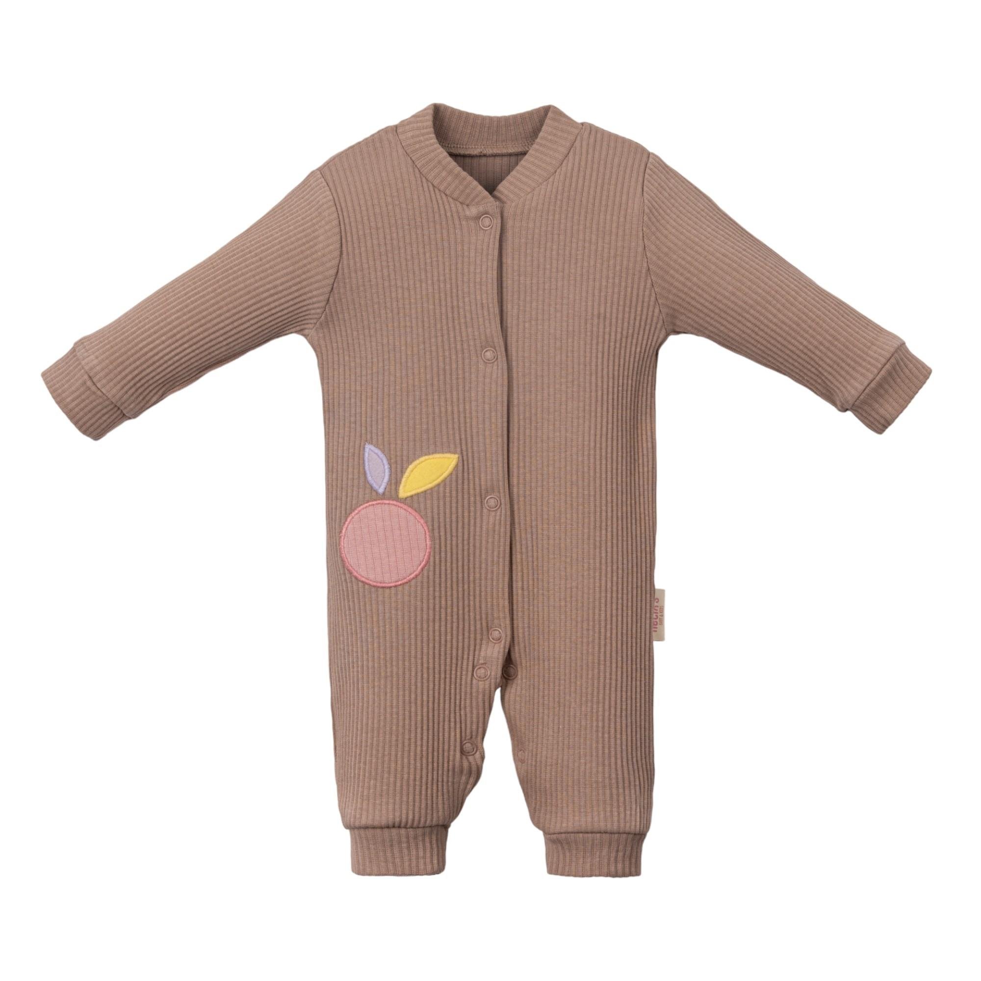 Necix's Renk Benek Kız Bebek Manşetli Tulum