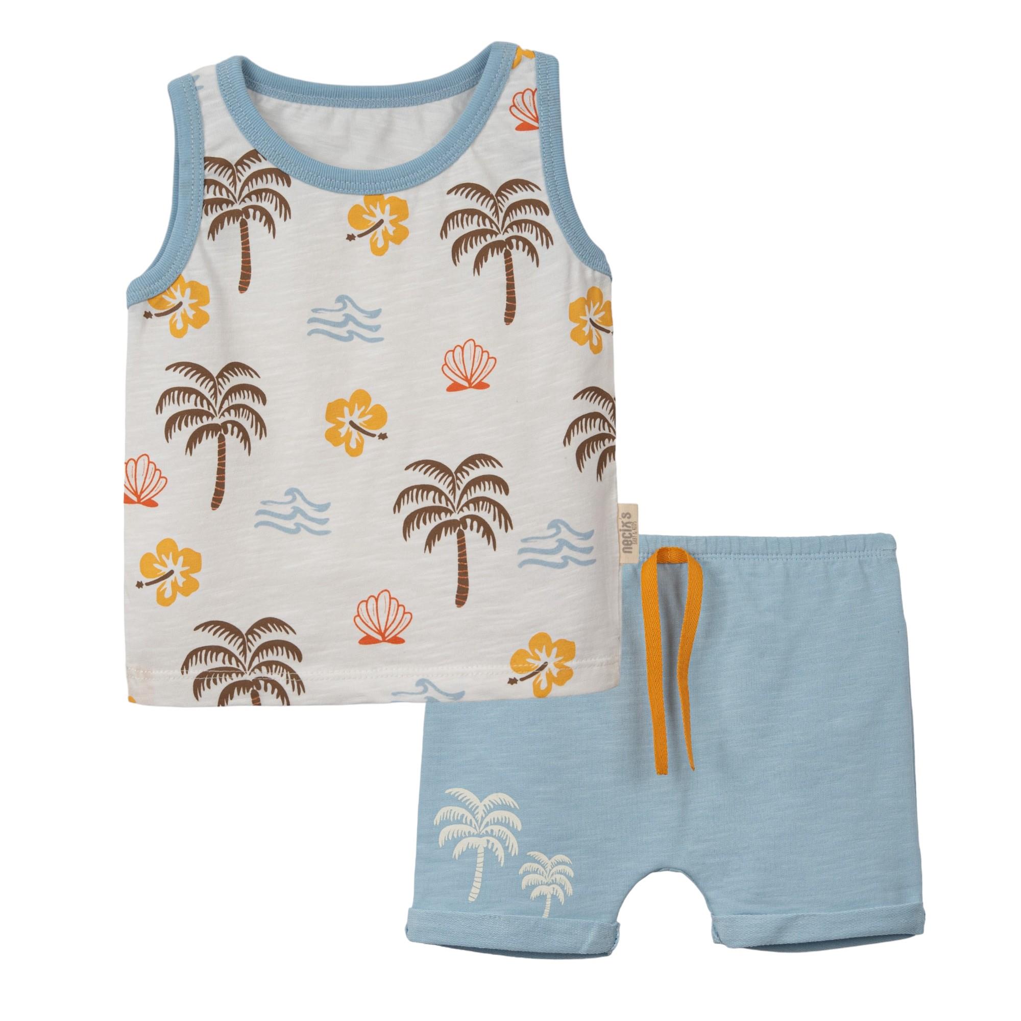 Necix's Şortlu Erkek Bebek İkili Takım