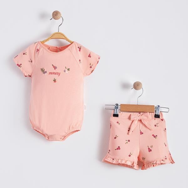NECİXS SWEETY BADİLİ KIZ BEBEK TAKIM 6/24 AY