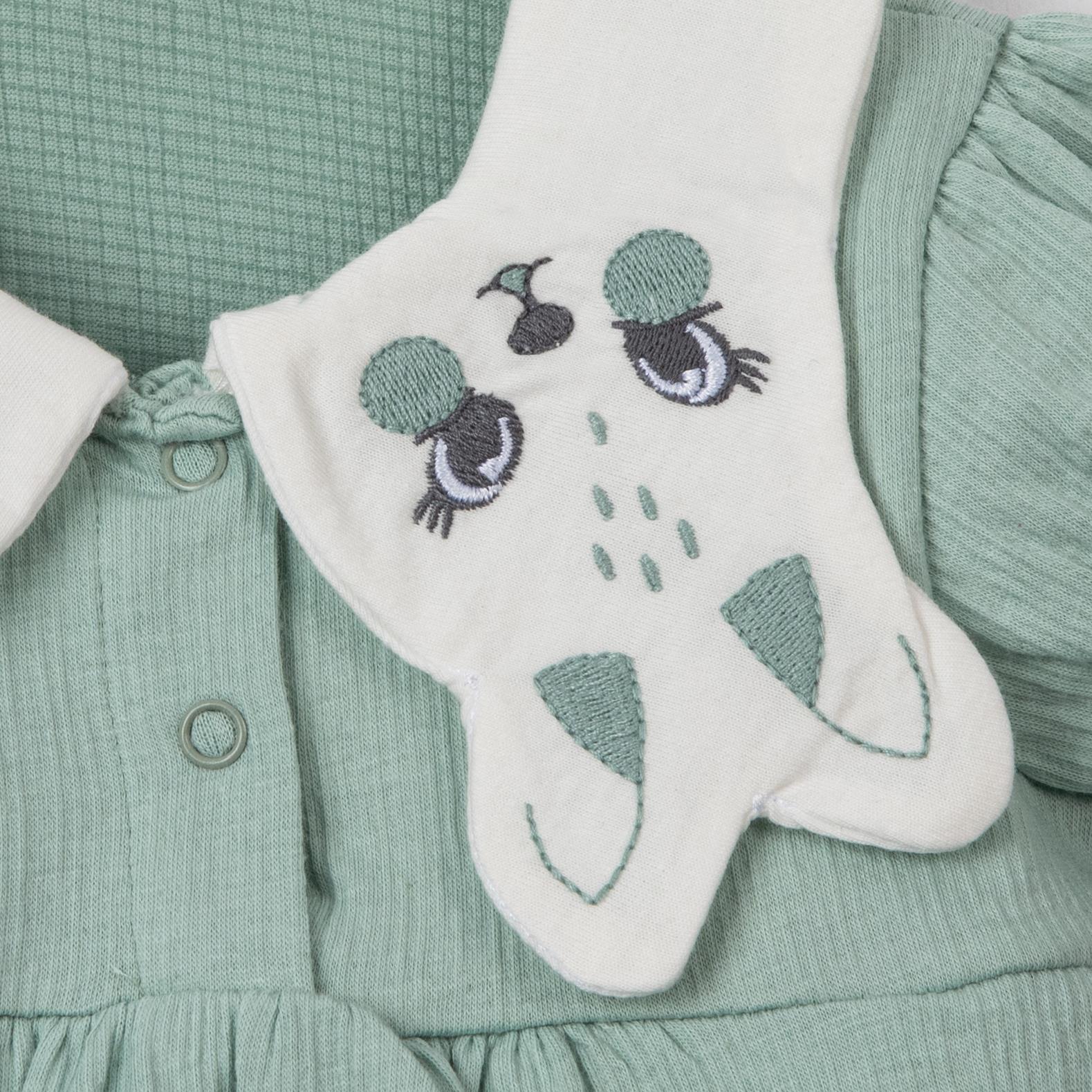 Necix's Tavşan Yakalı Kız Bebek Tulum