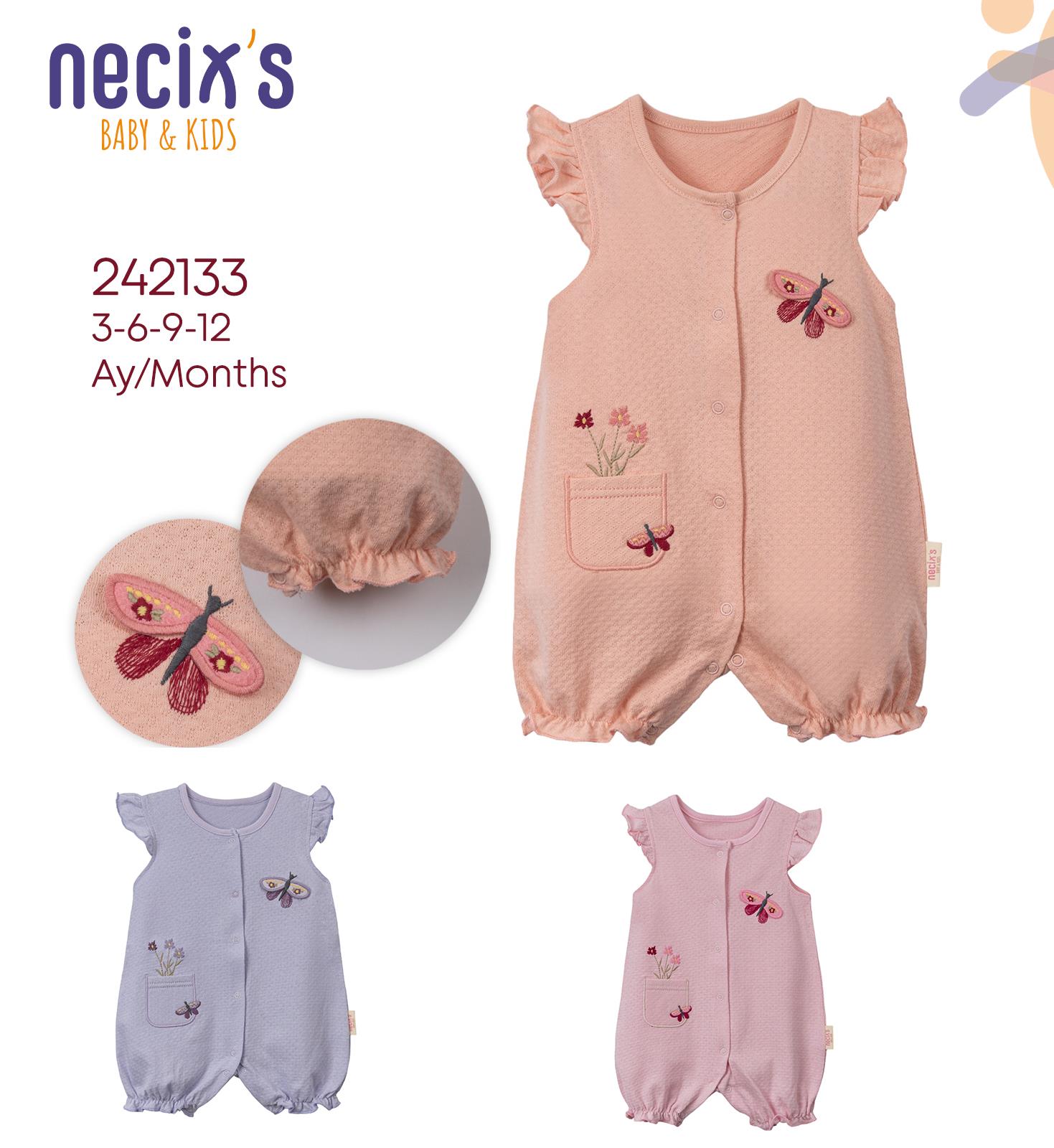 Necix's Valcartier Soft Kız Bebek Tulum