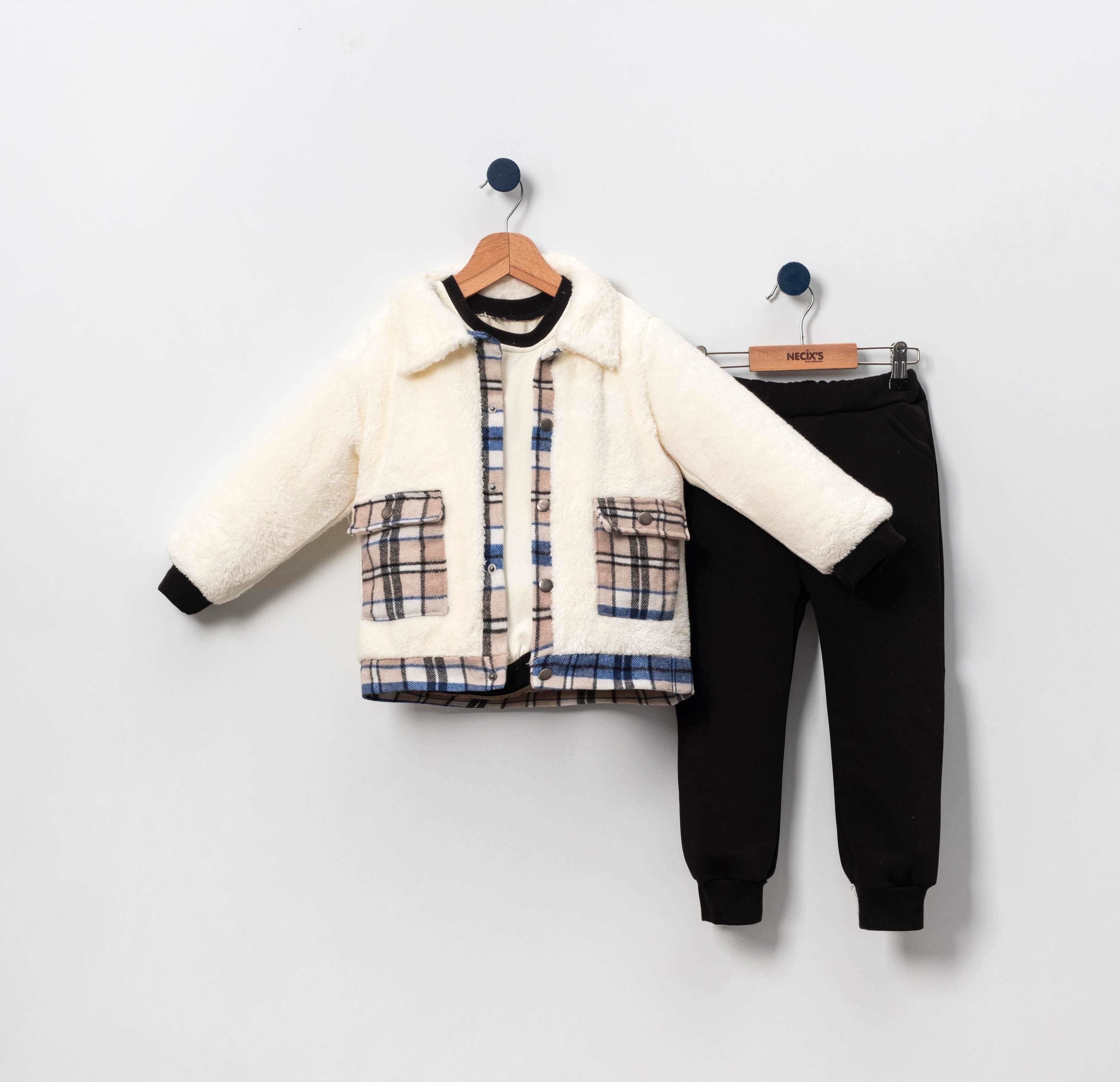 Necix's Valencia Erkek Bebek Özgün Üçlü Takım