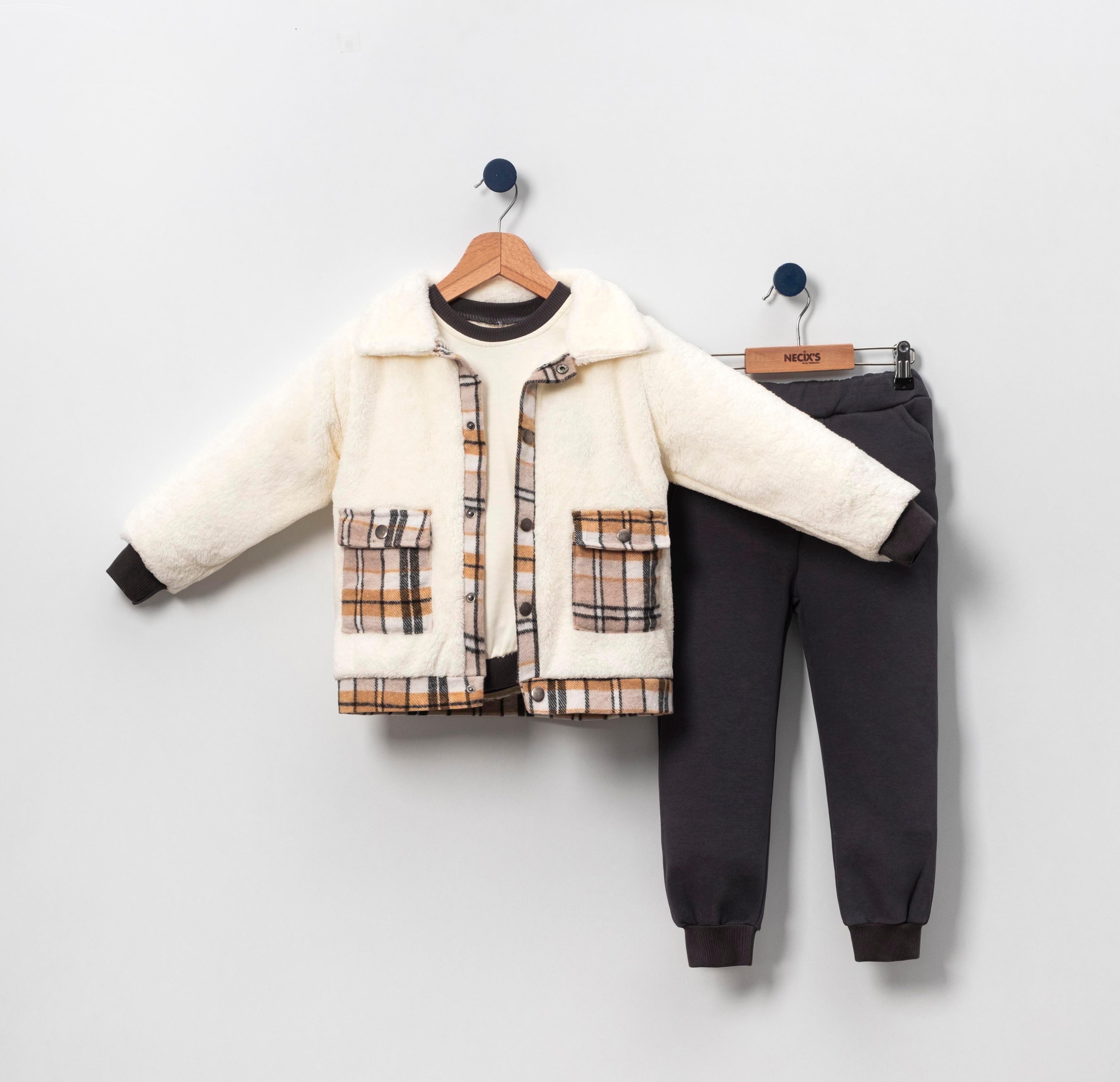 Necix's Valencia Erkek Bebek Özgün Üçlü Takım