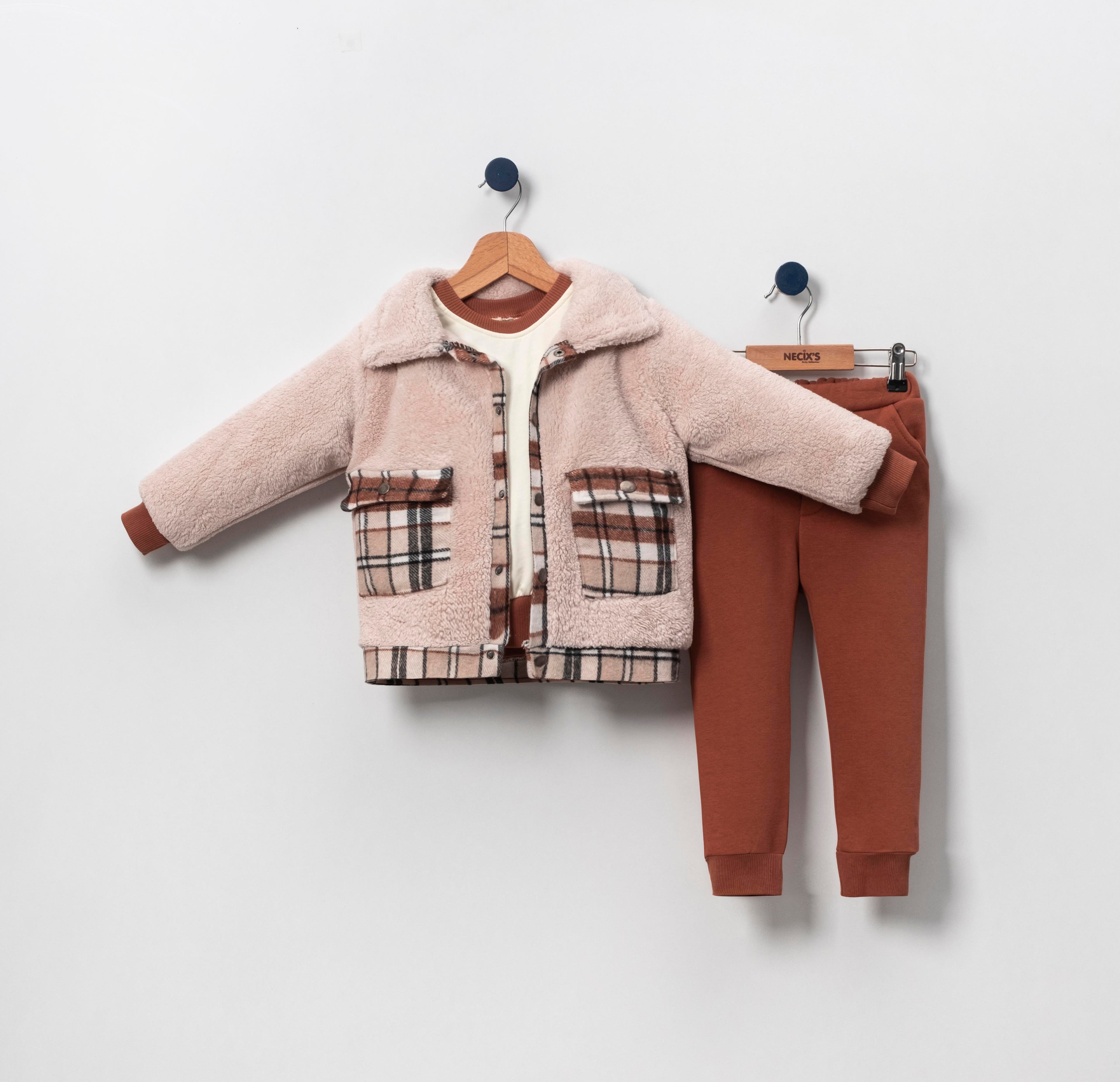 Necix's Valencia Erkek Bebek Özgün Üçlü Takım
