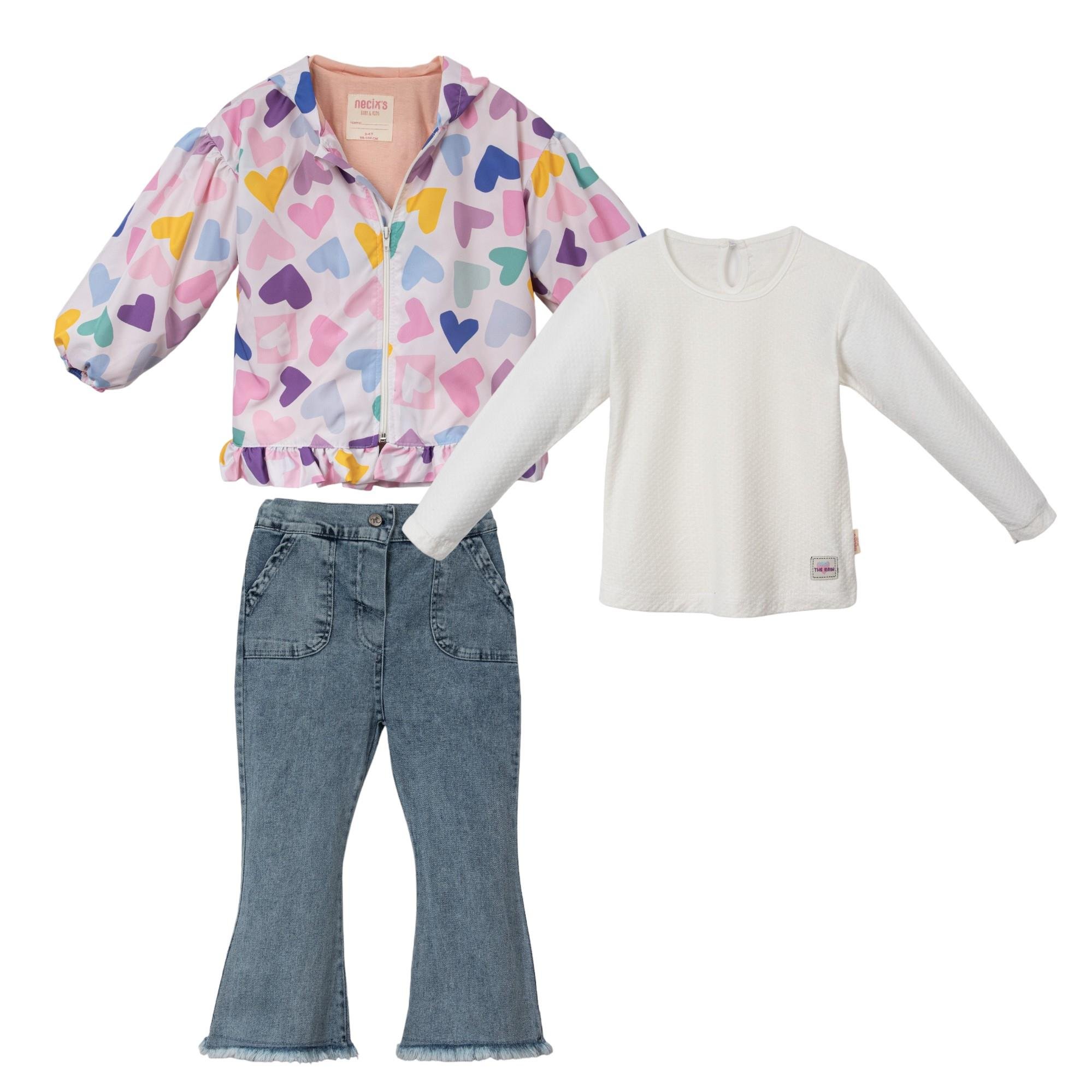 Necix's Valle Kız Çocuk Yağmurluklu Takım