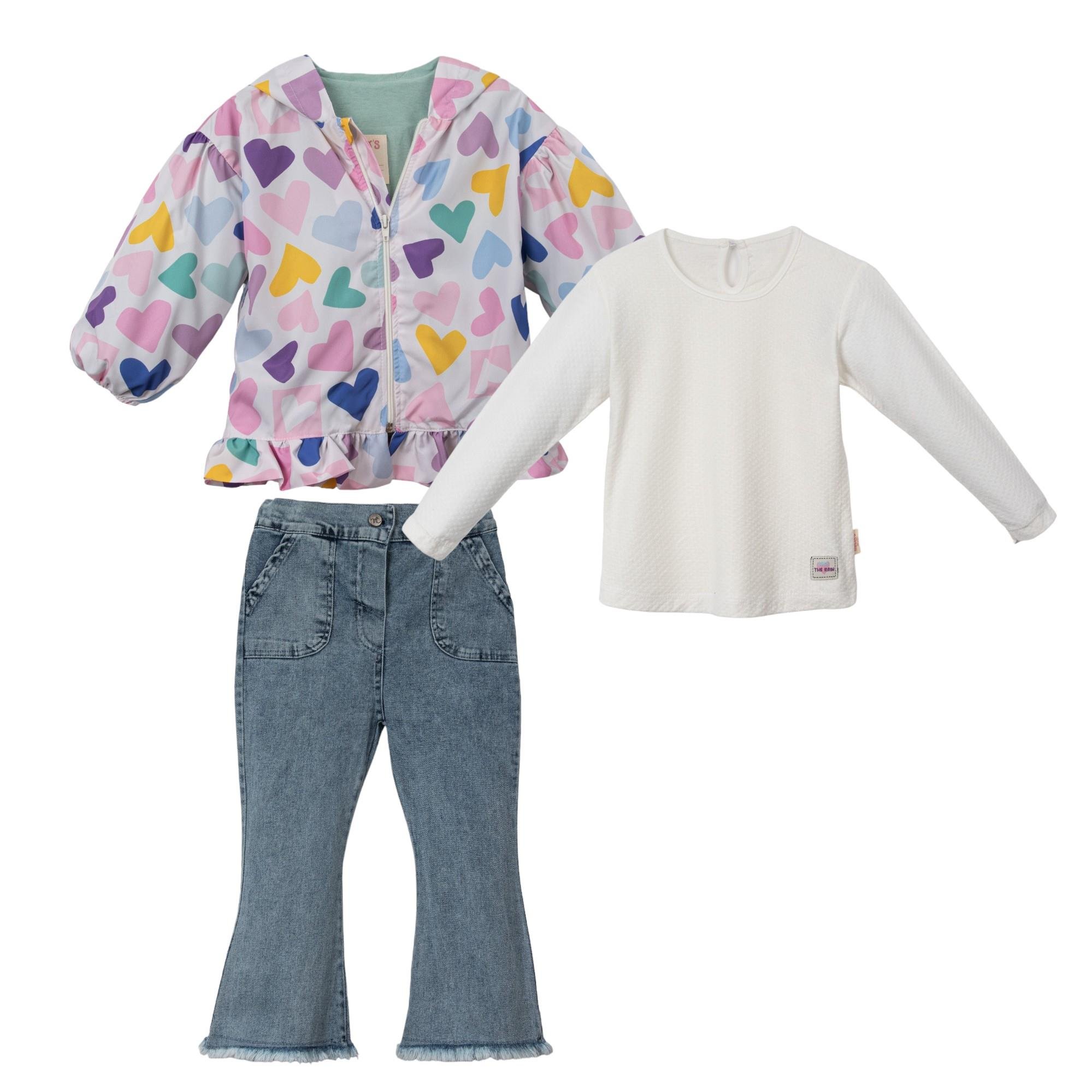 Necix's Valle Kız Çocuk Yağmurluklu Takım