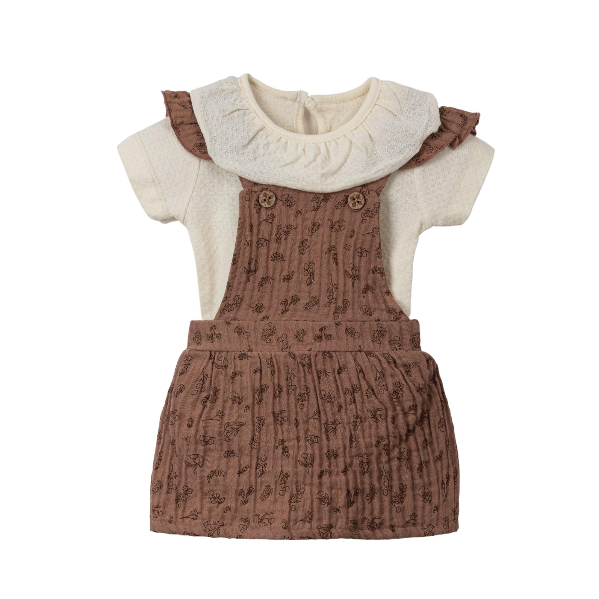 Necix's Villa Montes Salopetli Kzı Bebek Elbise