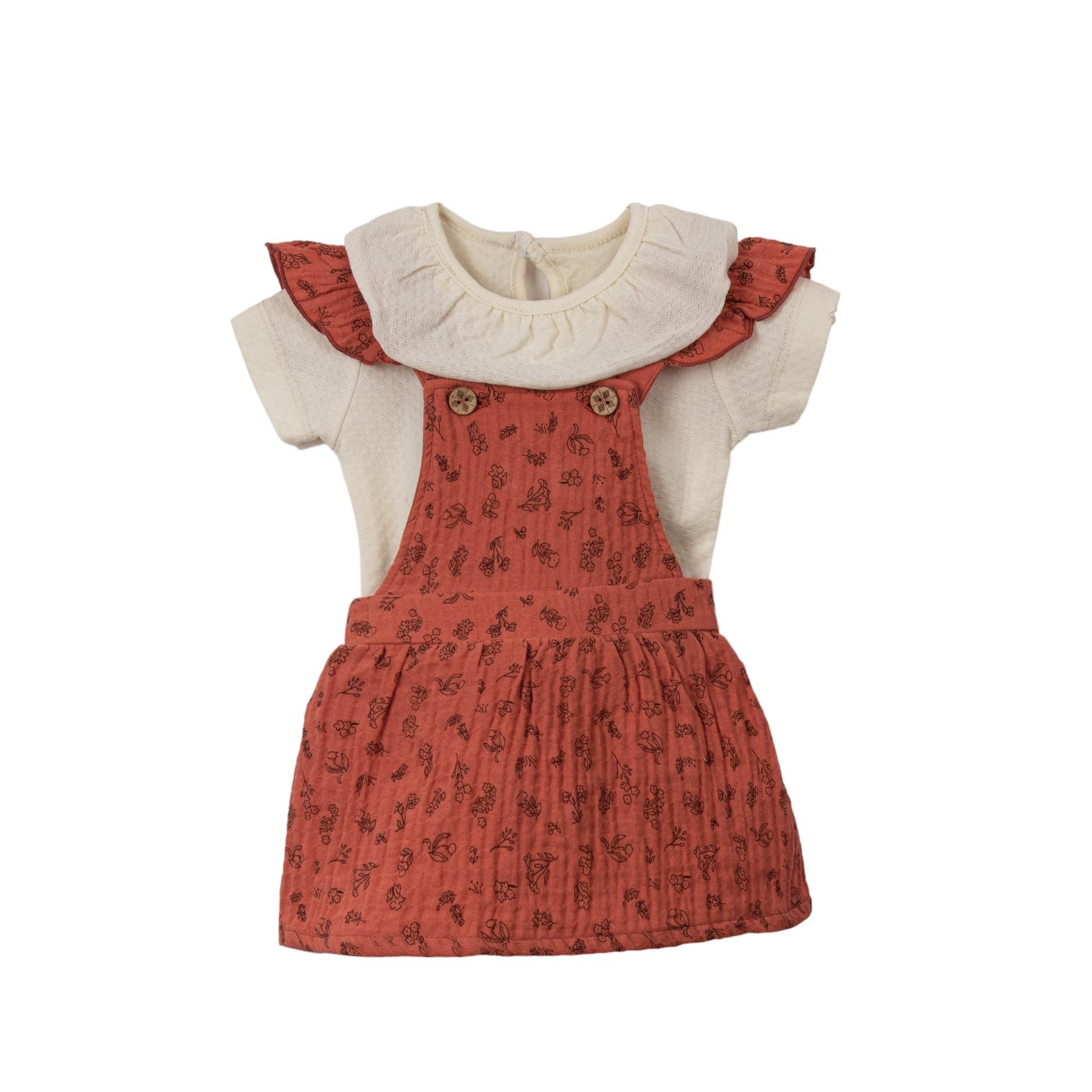 Necix's Villa Montes Salopetli Kzı Bebek Elbise