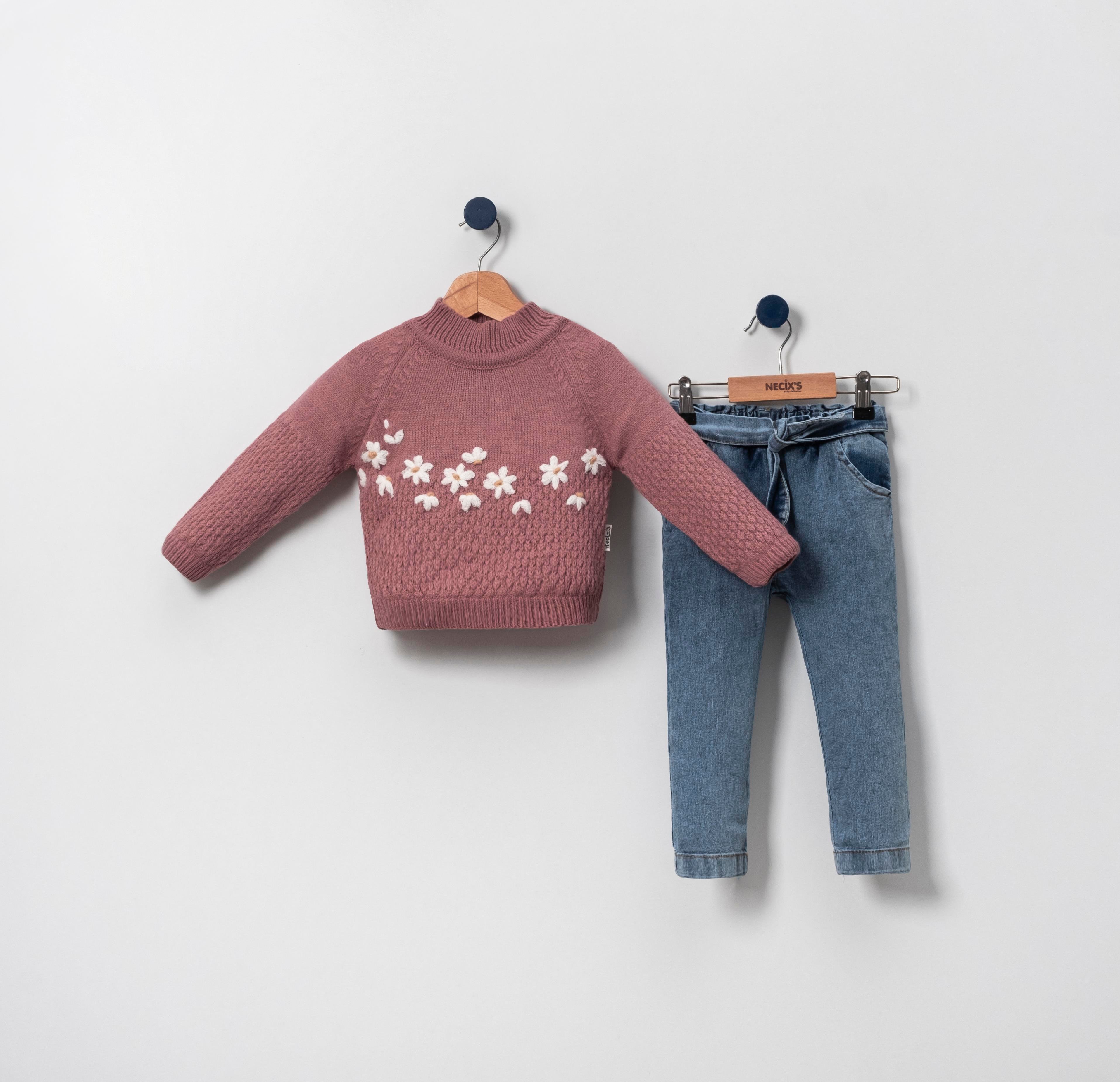 Necix's Vilnius Triko Kız Bebek İkili Takım