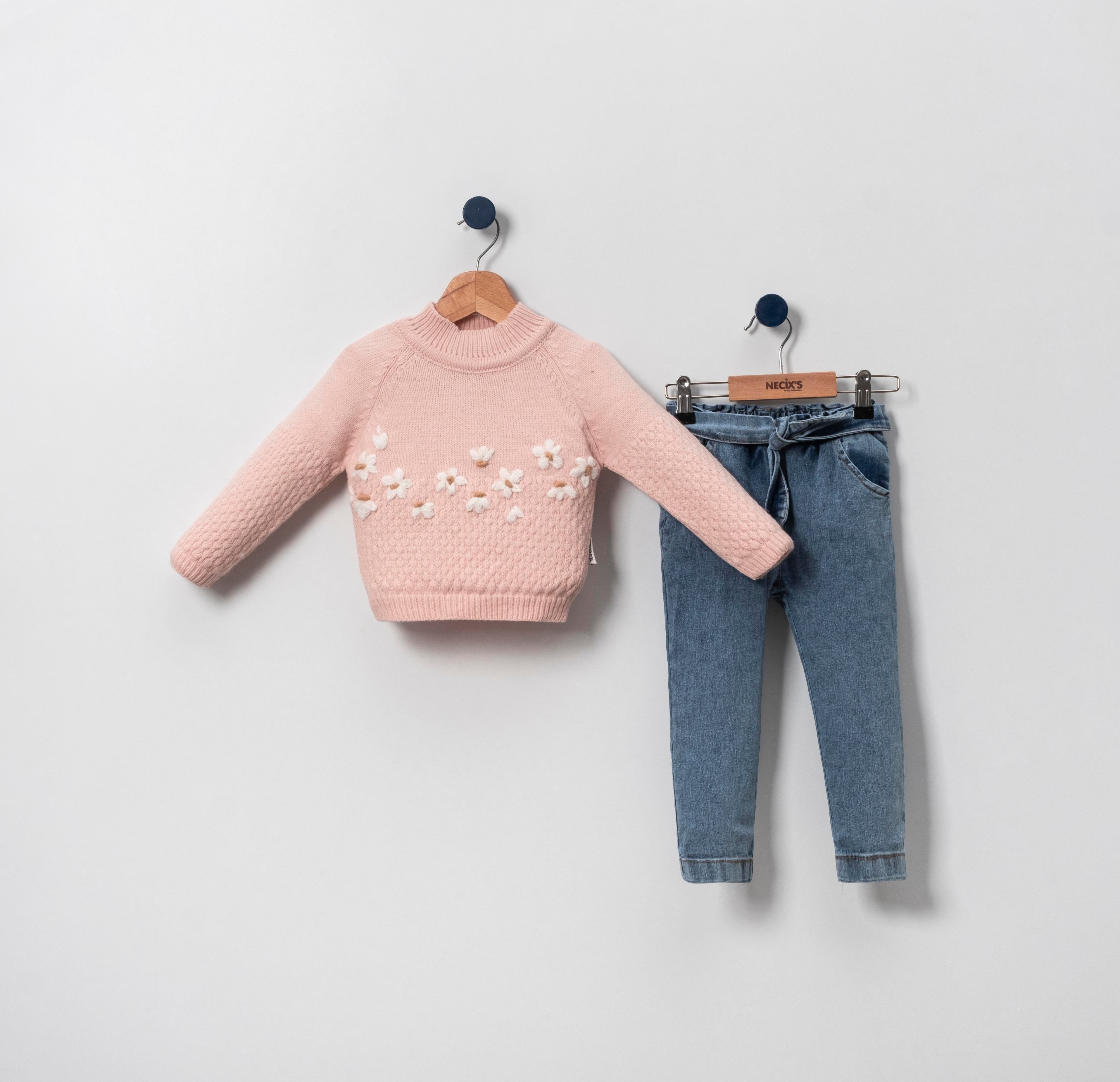 Necix's Vilnius Triko Kız Bebek İkili Takım