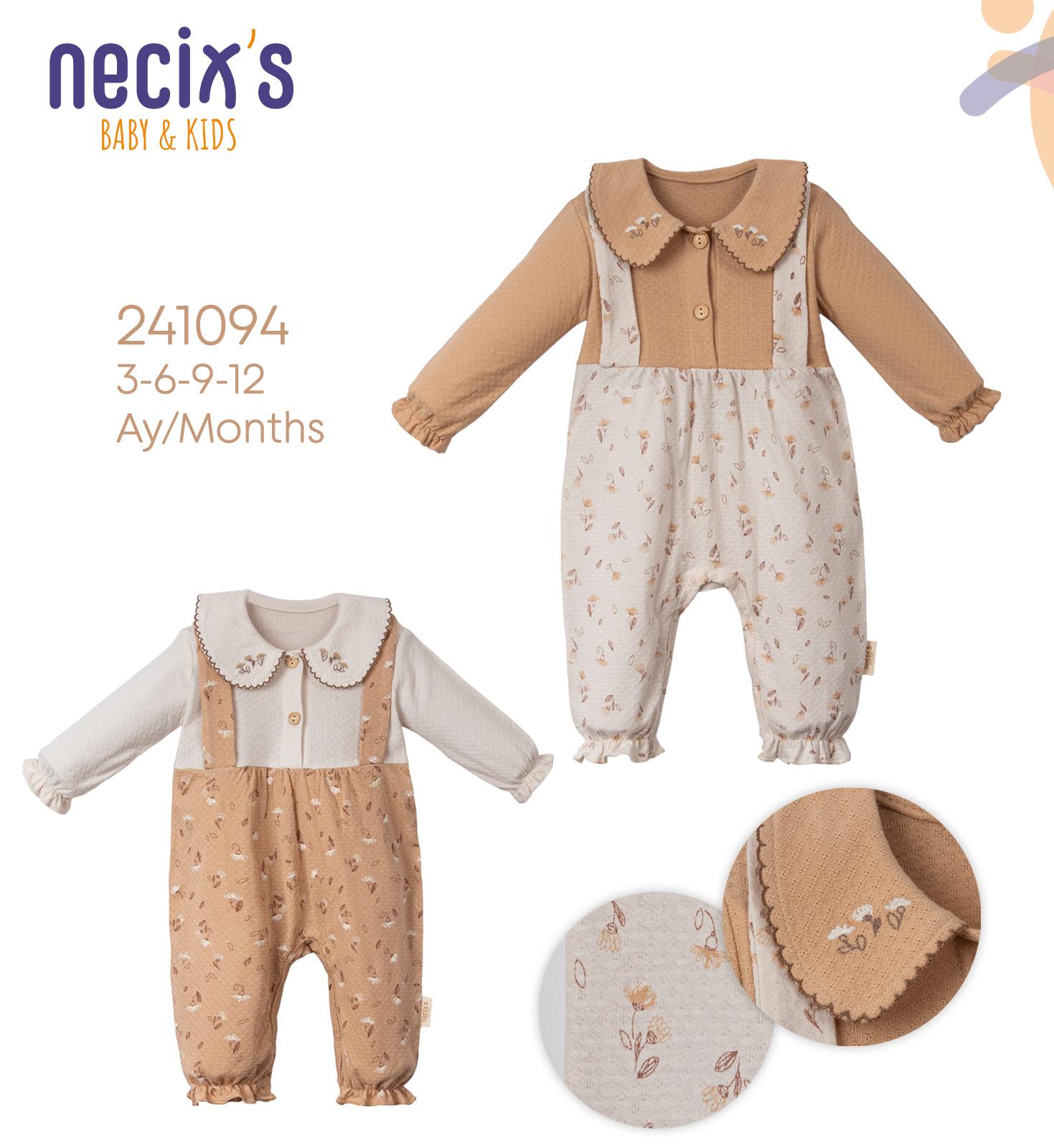 Necix's Yancheng Slopetli Kız Bebek Tulum