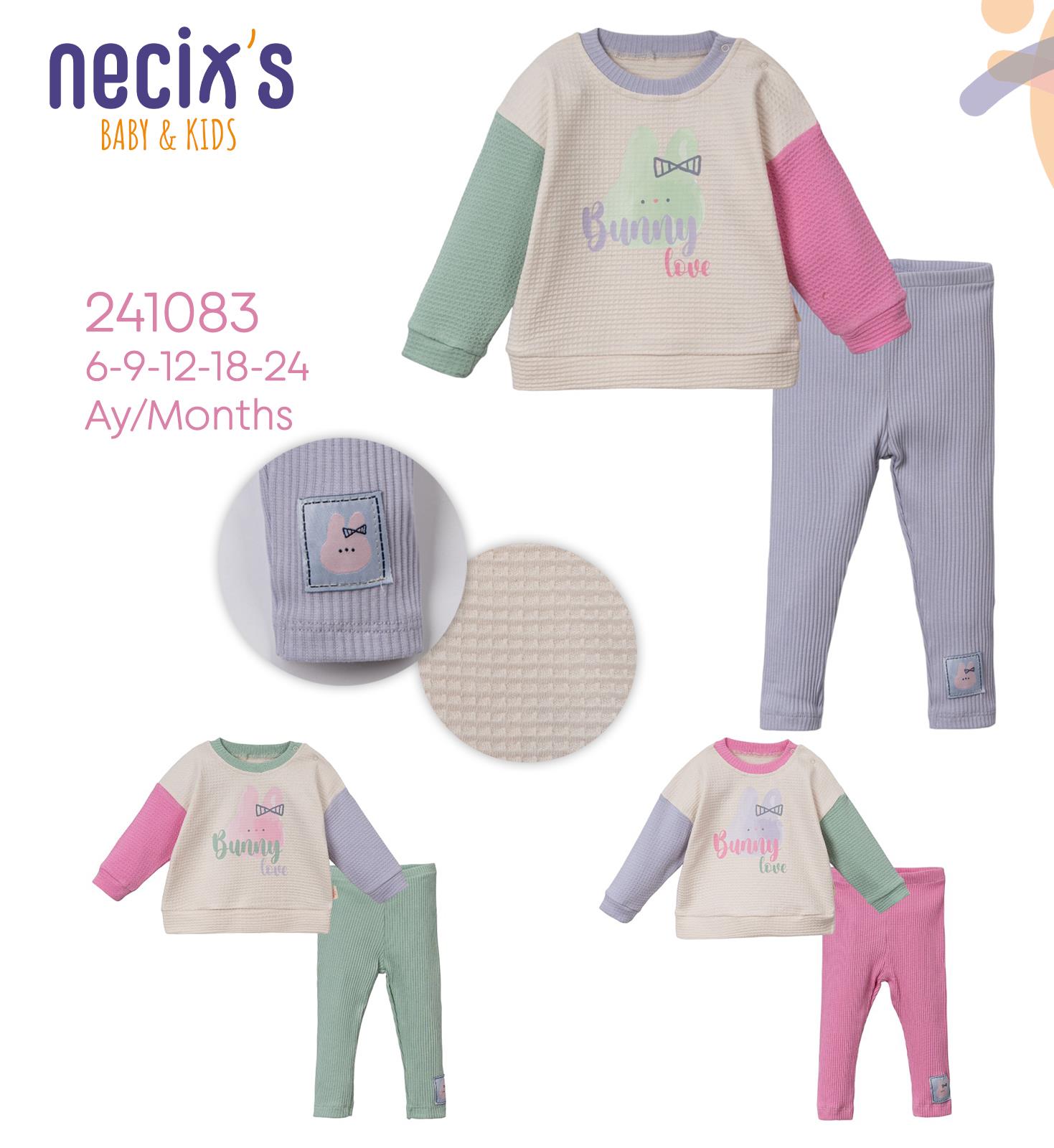 Necix's Yanji Figürlü Kız Bebek İkili Takım