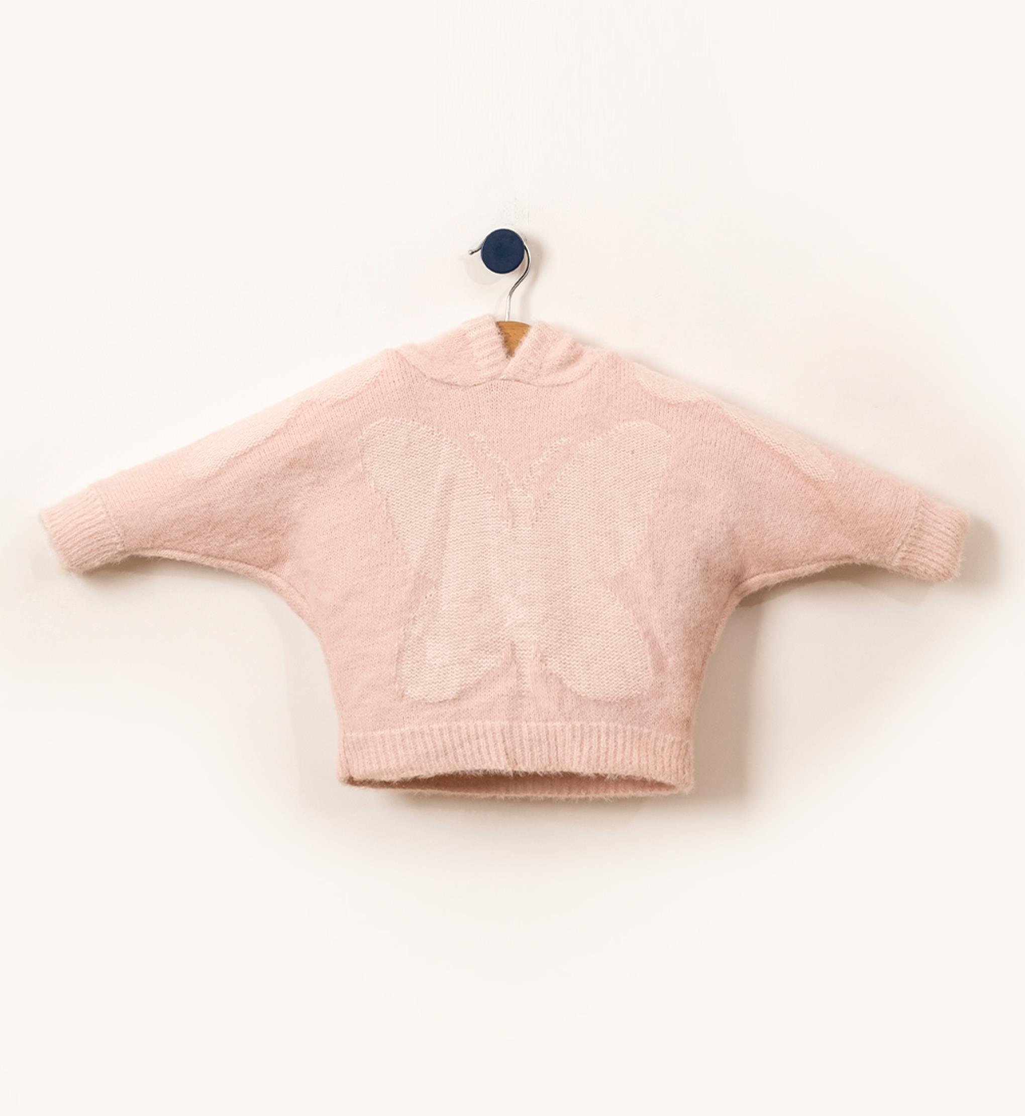 Necix's Yarasa Kol Kız Çocuk Triko Kazak