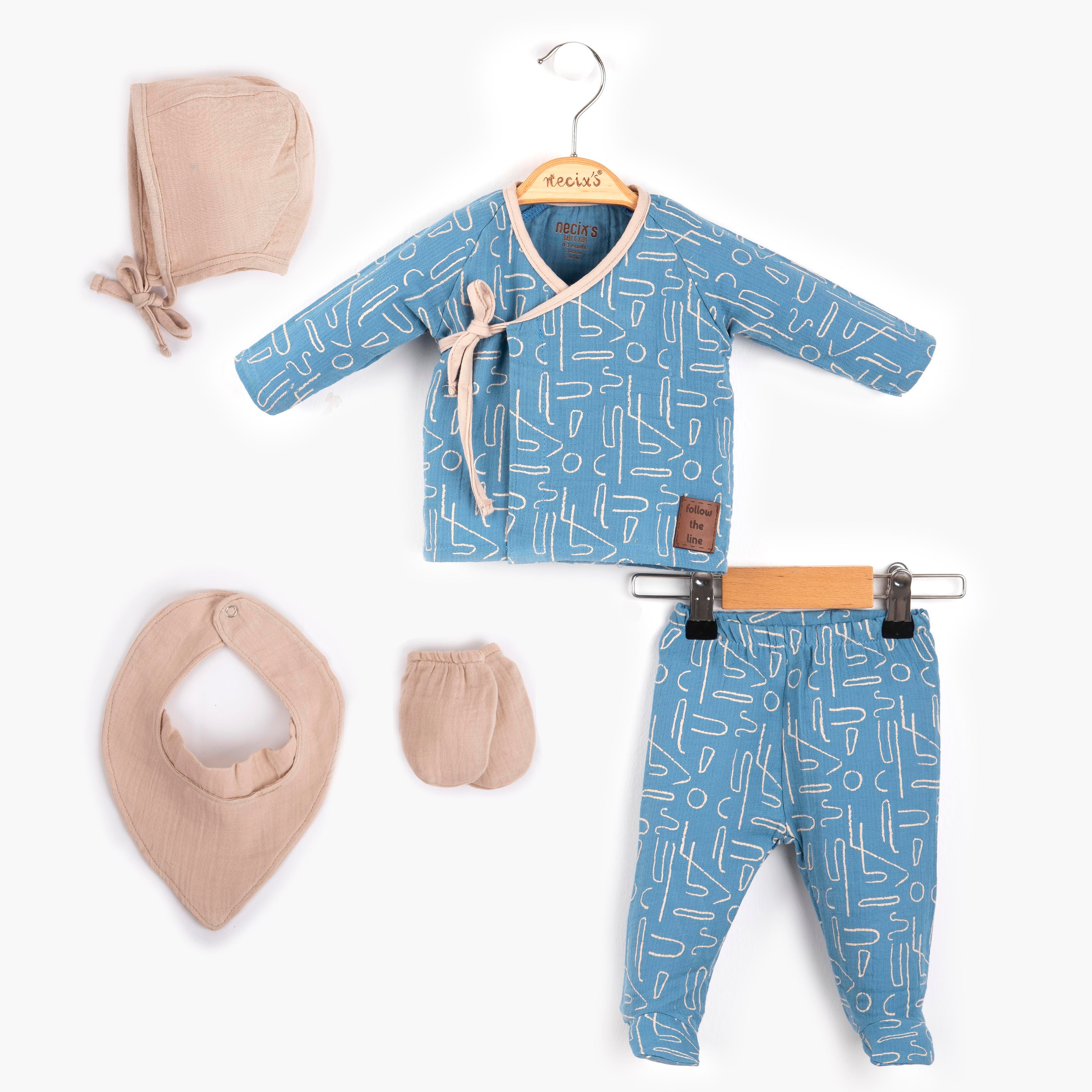 NECİXS YENİDOĞAN LİNEAR 5Lİ SET