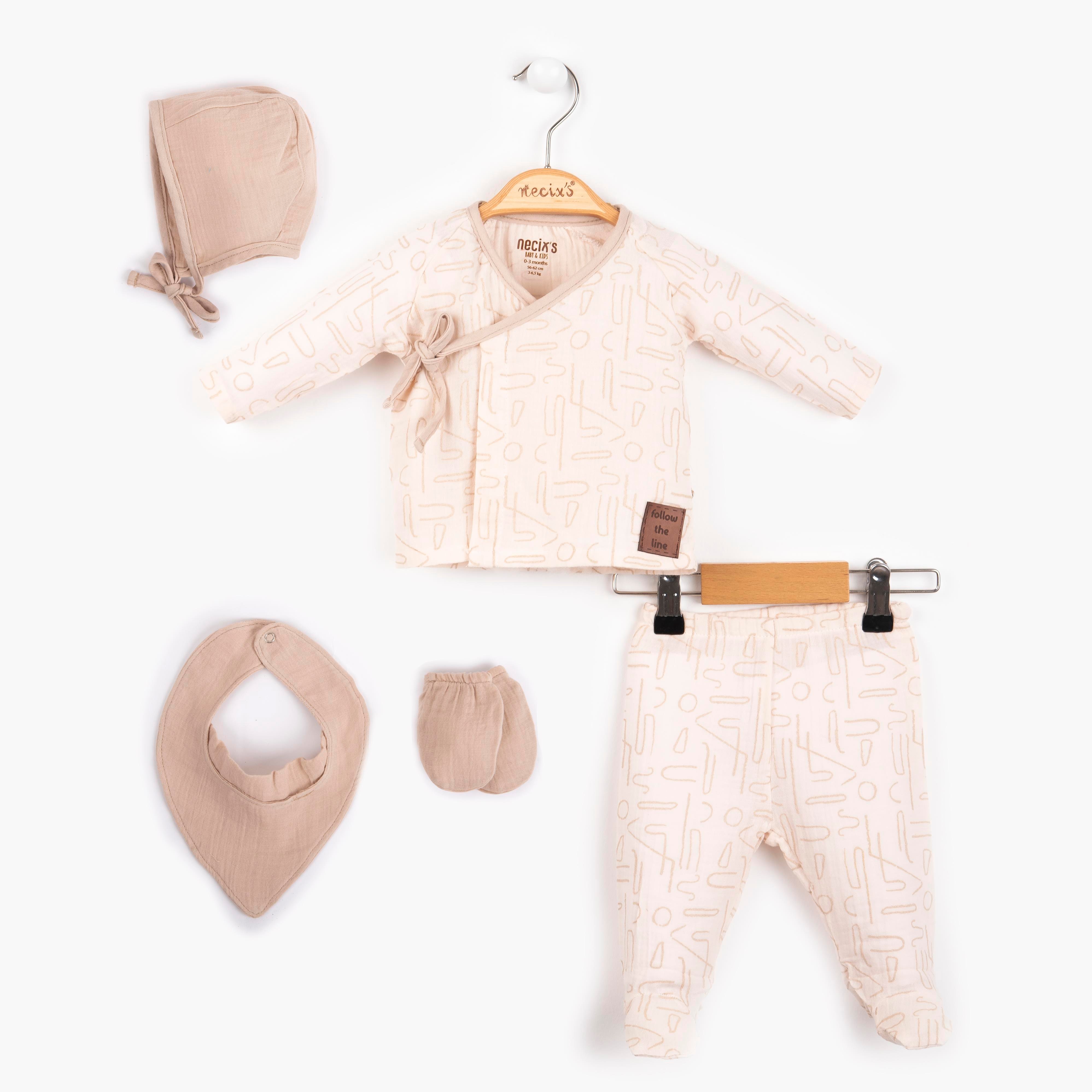 NECİXS YENİDOĞAN LİNEAR 5Lİ SET