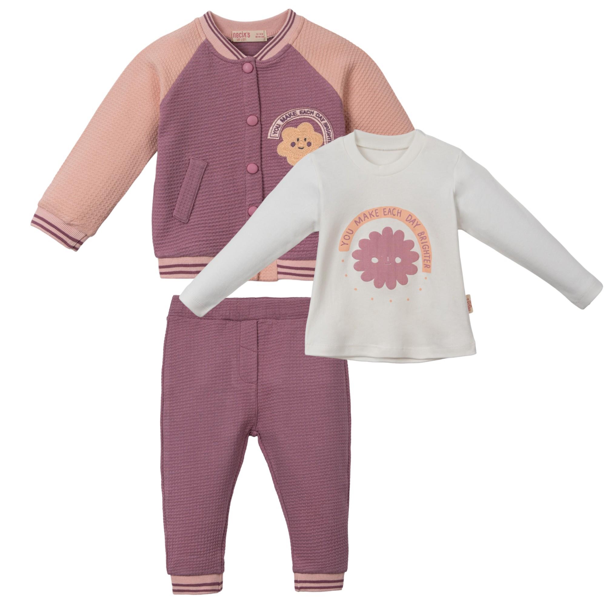 Necix's Yes Bay Kolej Erkek Bebek Üçlü Takım