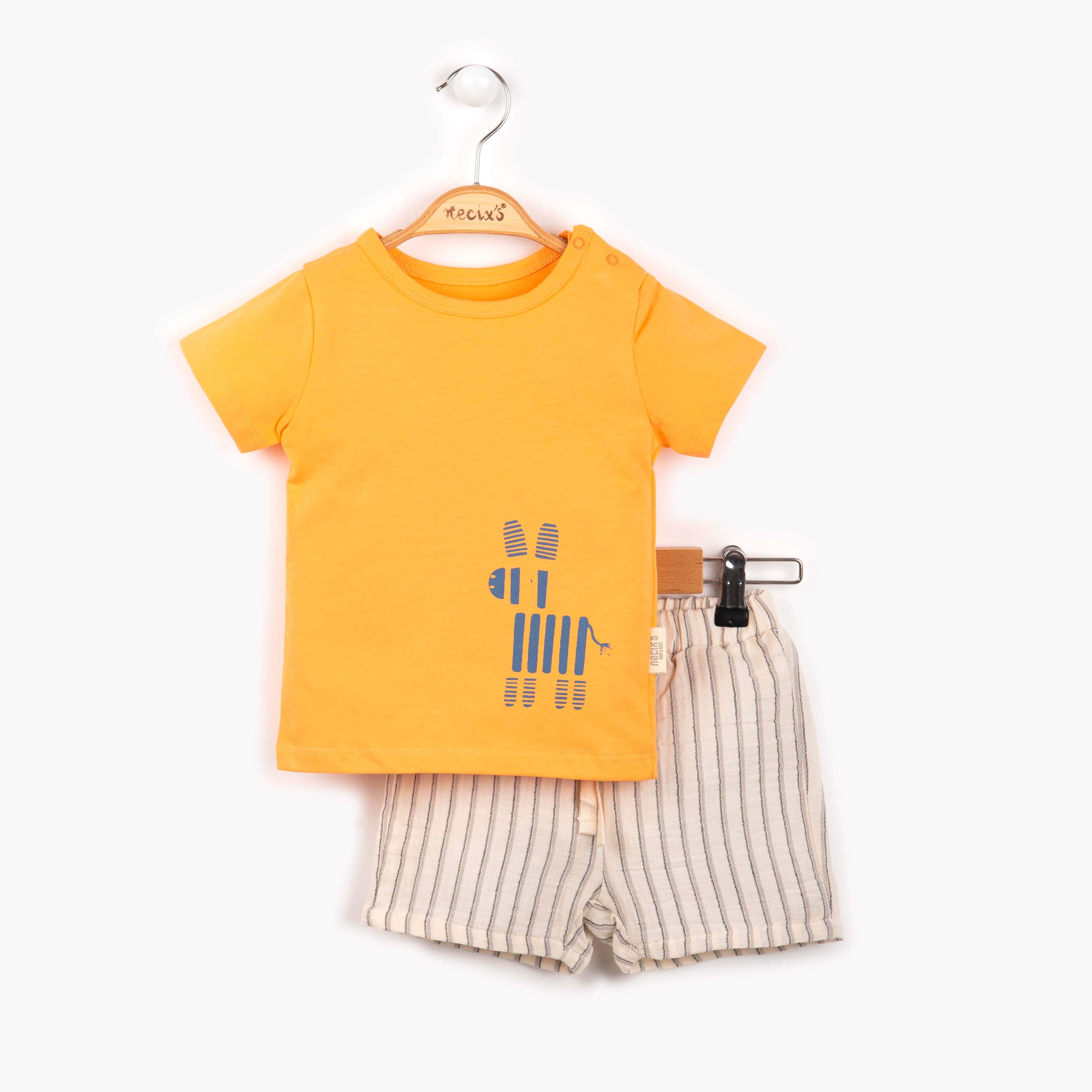 NECİXS ZEBRA 6/24 BEBE İKİLİ TAKIM ERKEK