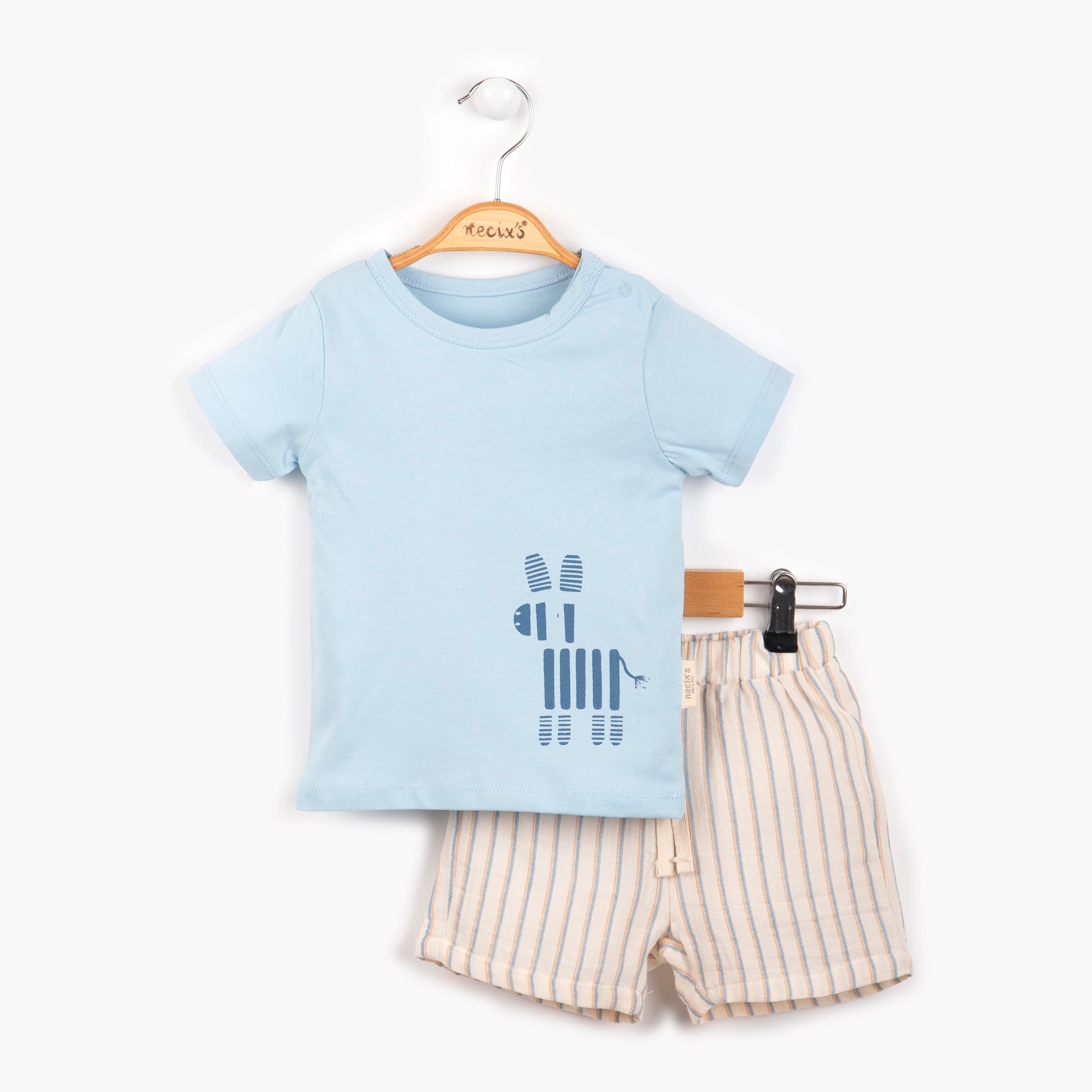 NECİXS ZEBRA 6/24 BEBE İKİLİ TAKIM ERKEK