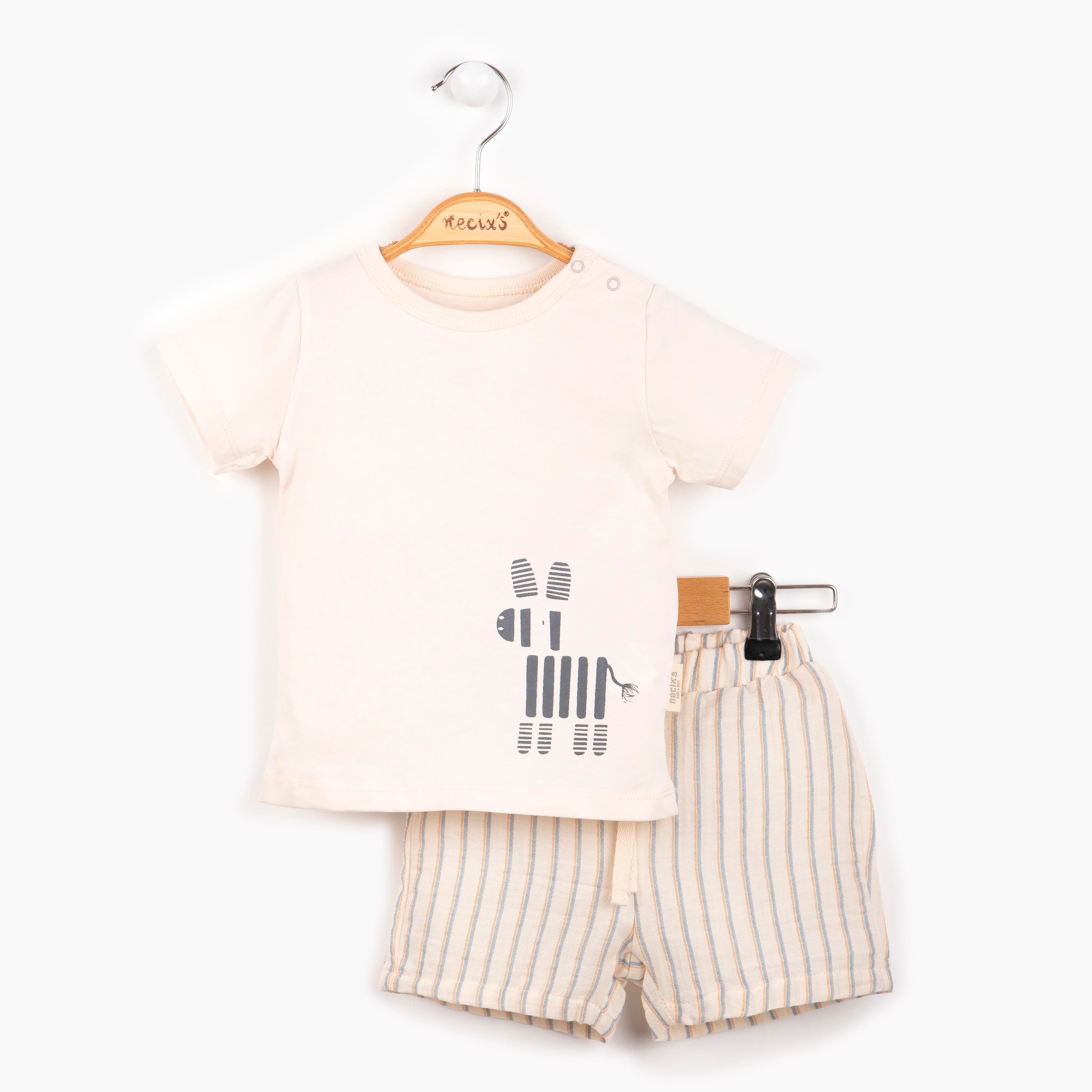 NECİXS ZEBRA 6/24 BEBE İKİLİ TAKIM ERKEK